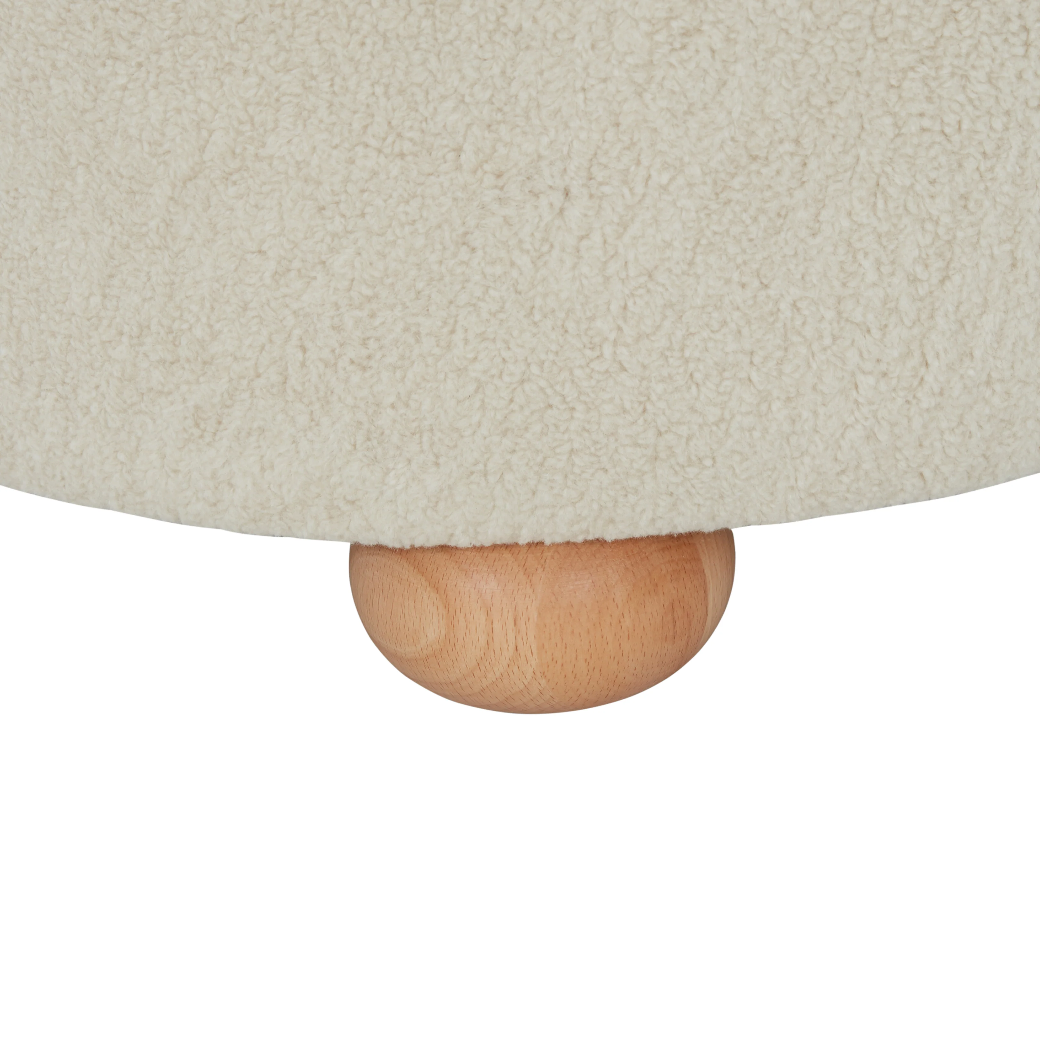 Galloway Wingback Teddy Accent Chair - Image 16