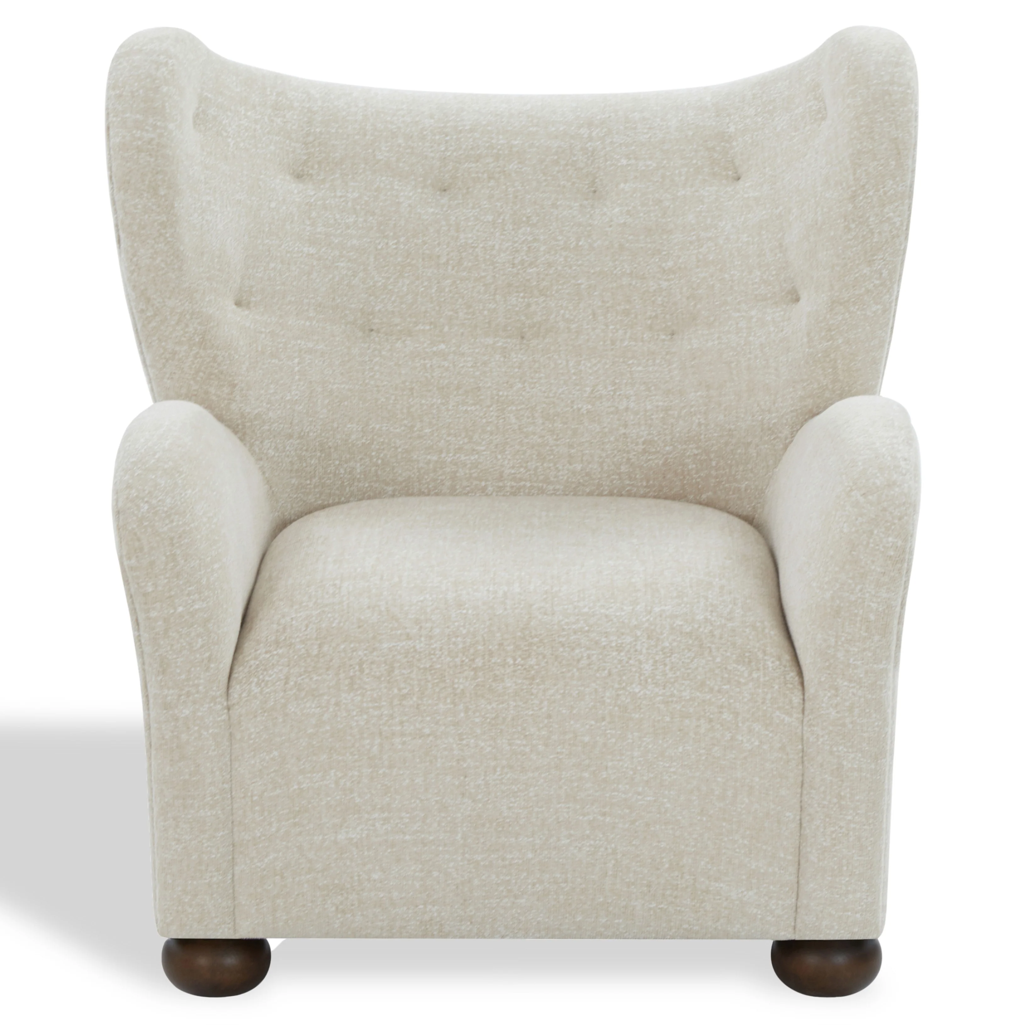 Galloway Wingback Teddy Accent Chair - Image 19
