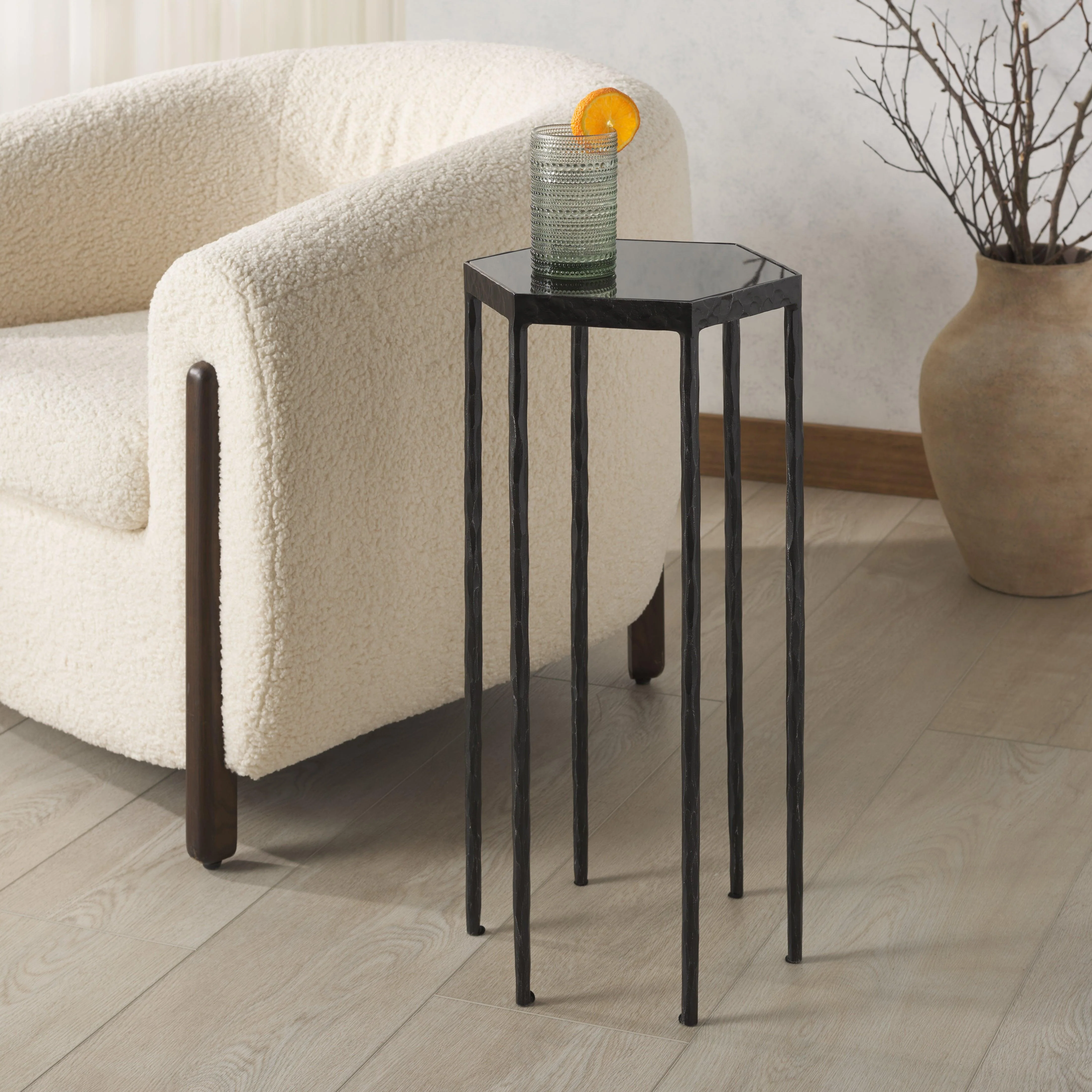 Galvin Marble Top Drink Table - Image 2
