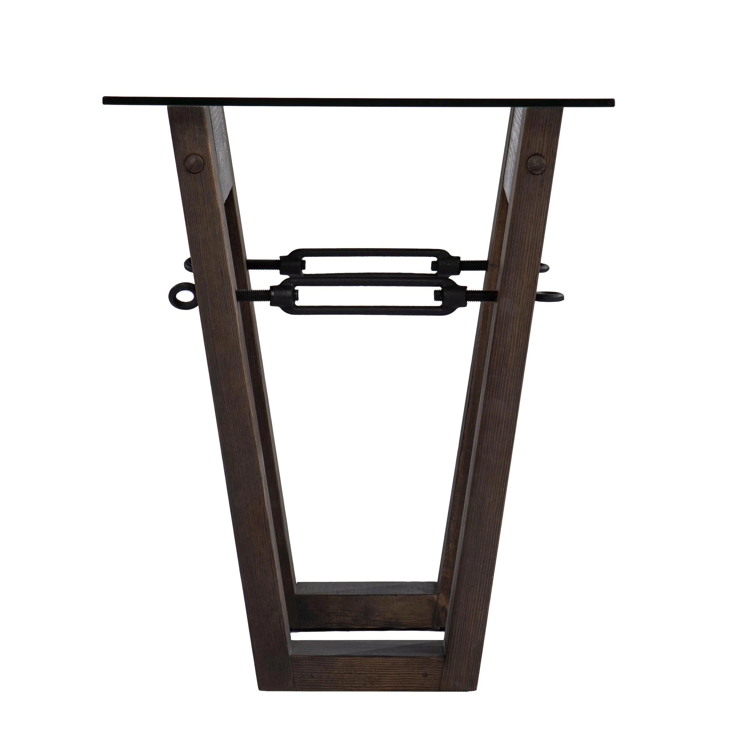 Garrinston Reclaimed Wood End Table - Image 3