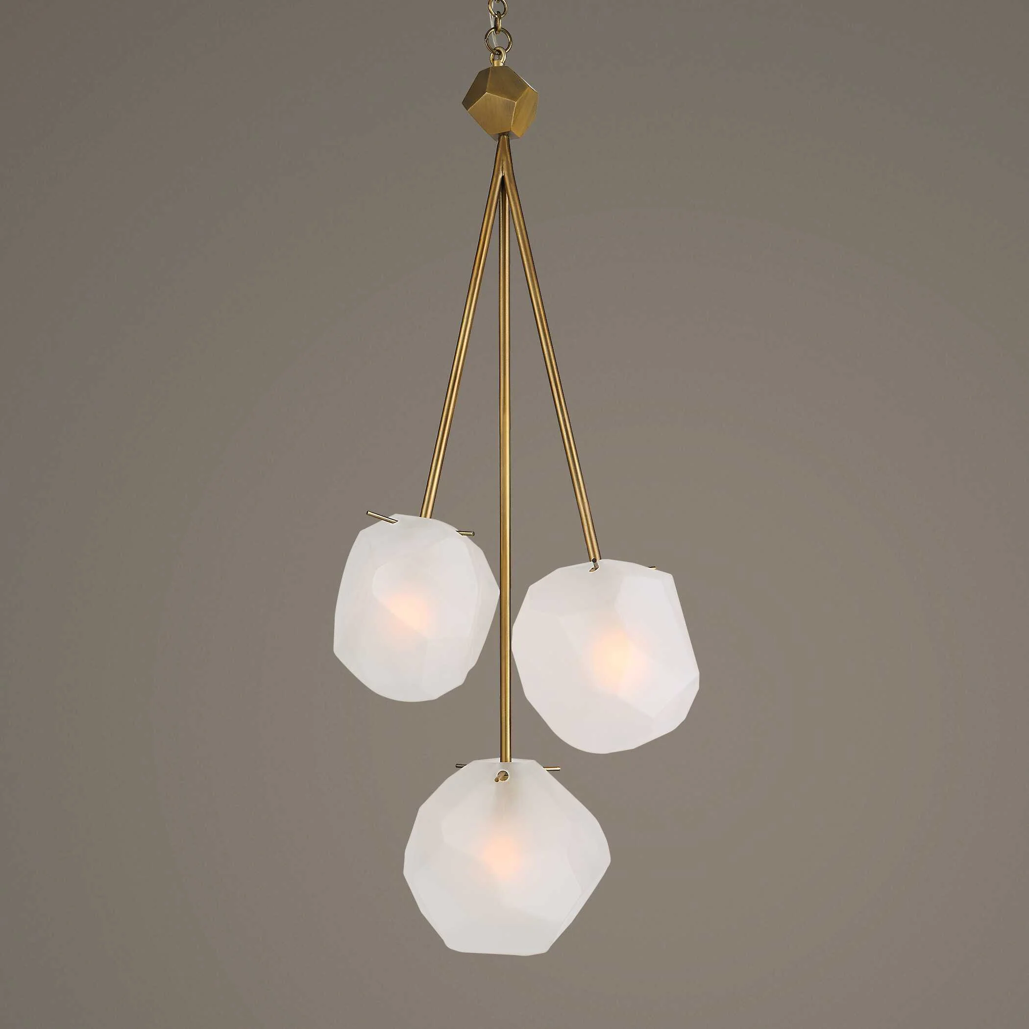 Geodesic 3 Light Pendant - Image 3
