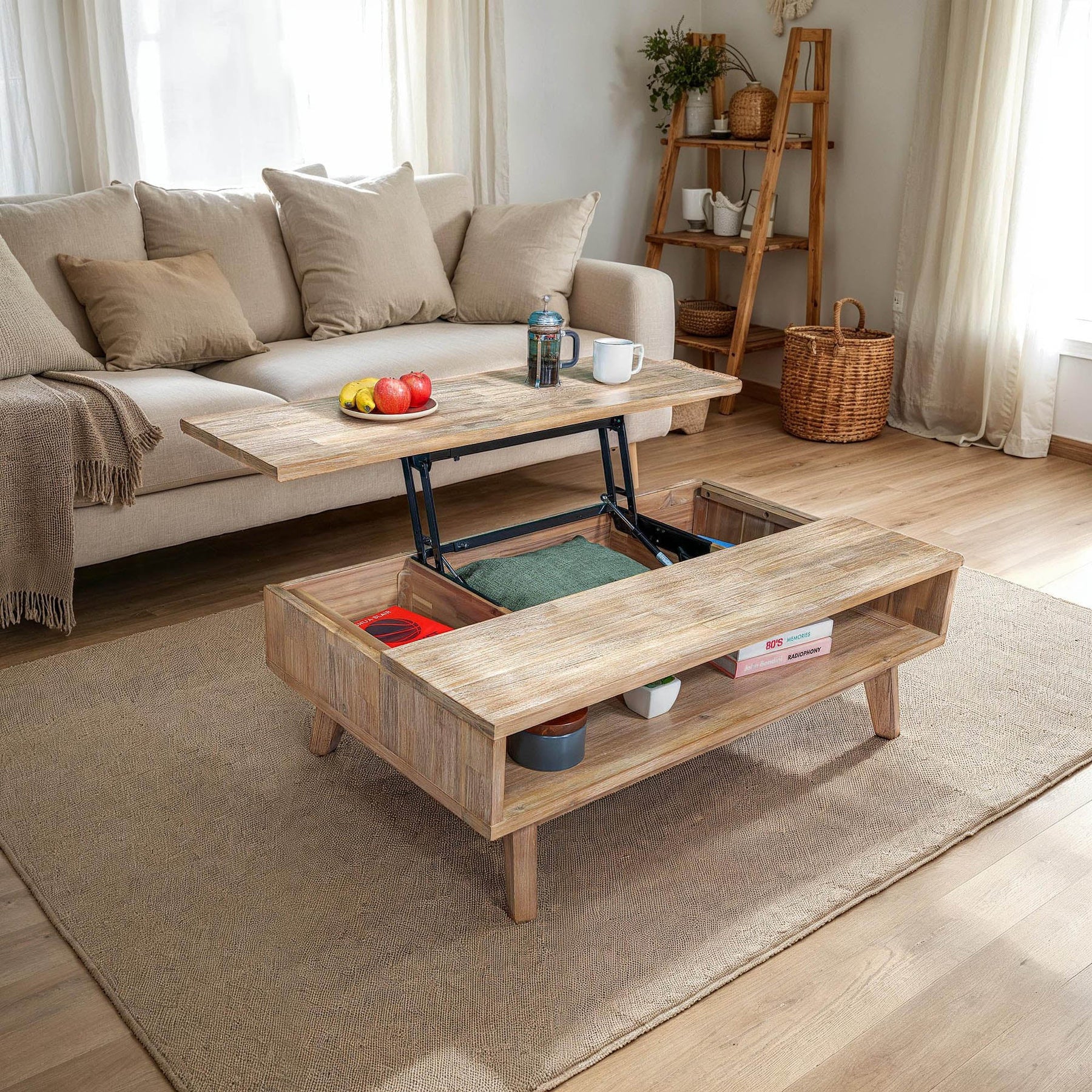 Gia Coffee Table w/ Lift Top - Image 2