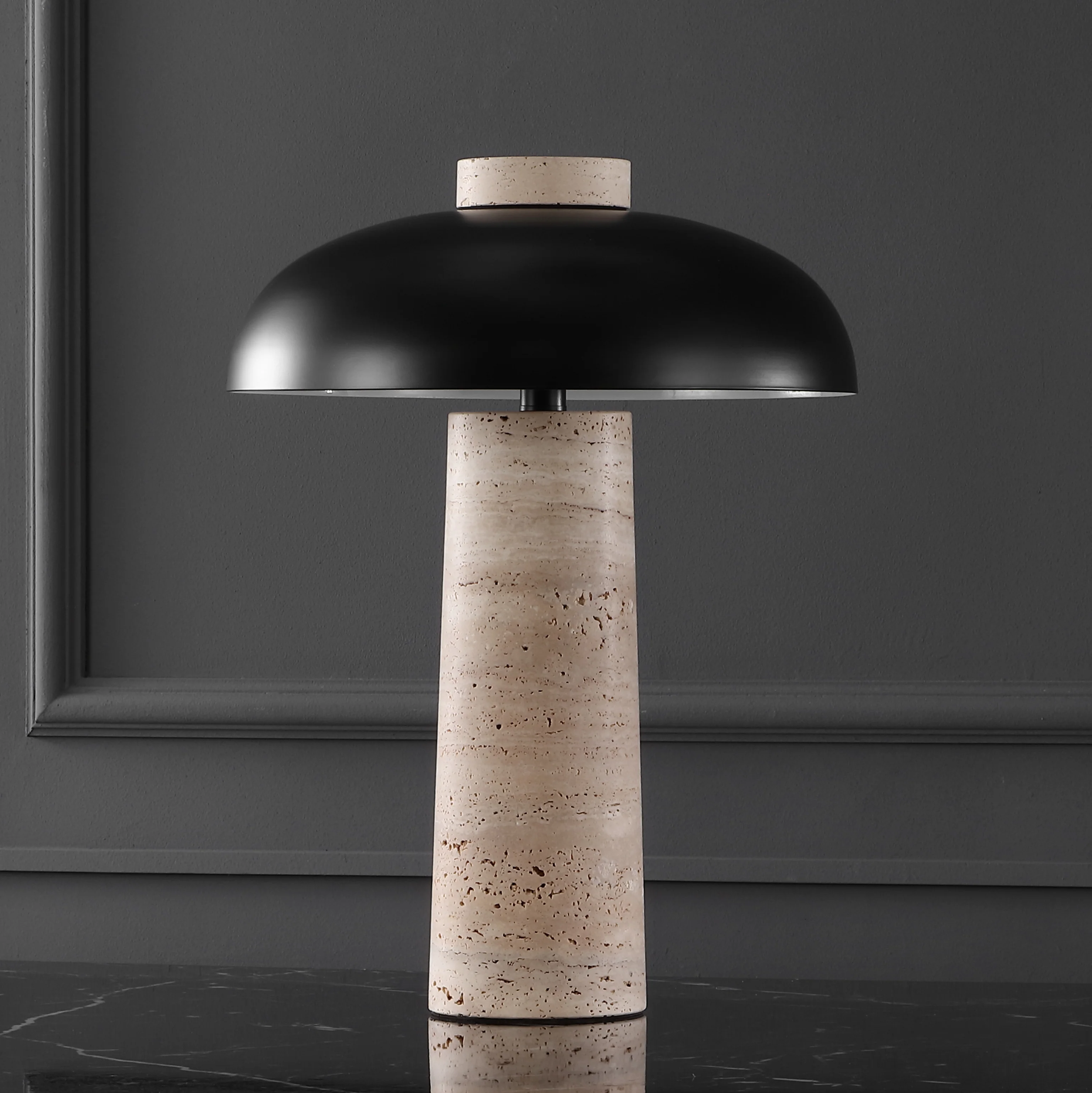 Giacomo Travertine Table Lamp - Image 8
