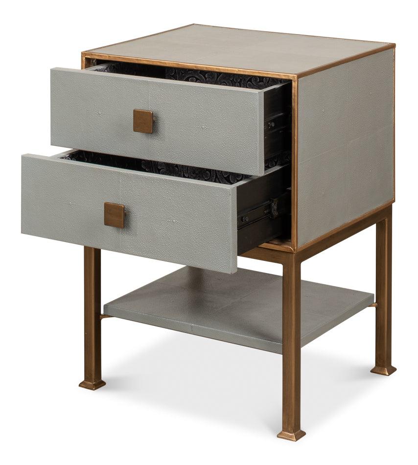 Gillian Two Drawer Nightstand - Image 3