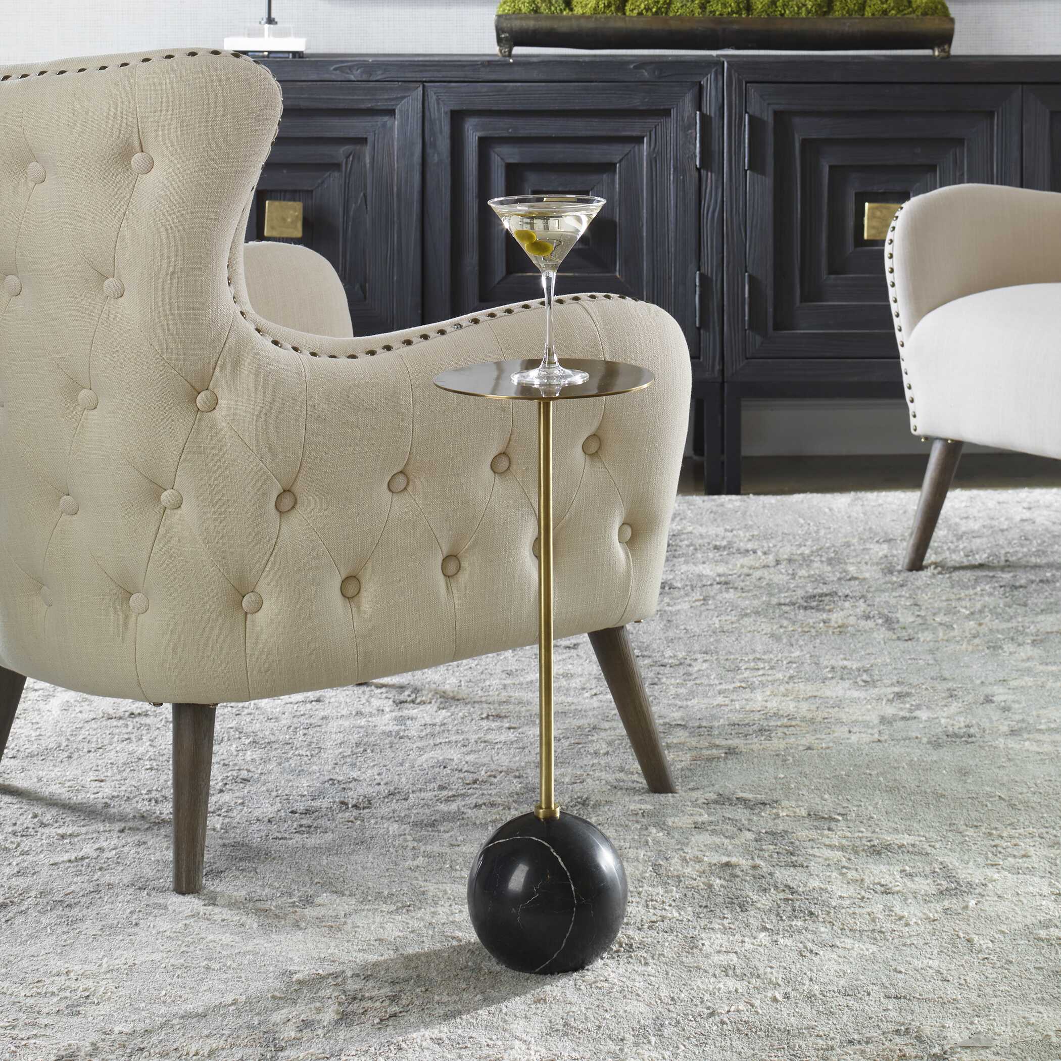 Gimlet Brass Drink Table - Image 2