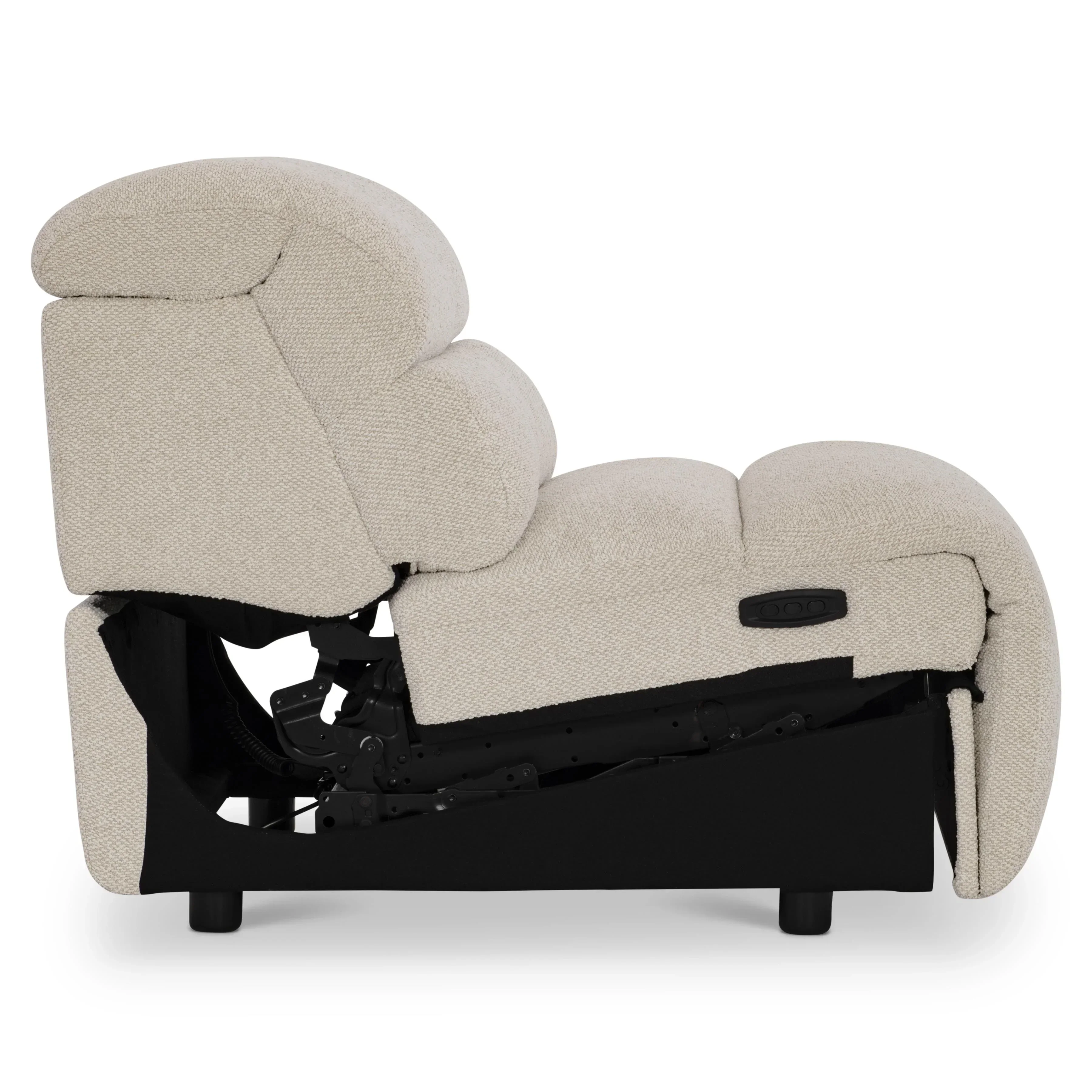 Gio Fabric Armless Power Motion Chair - Image 3
