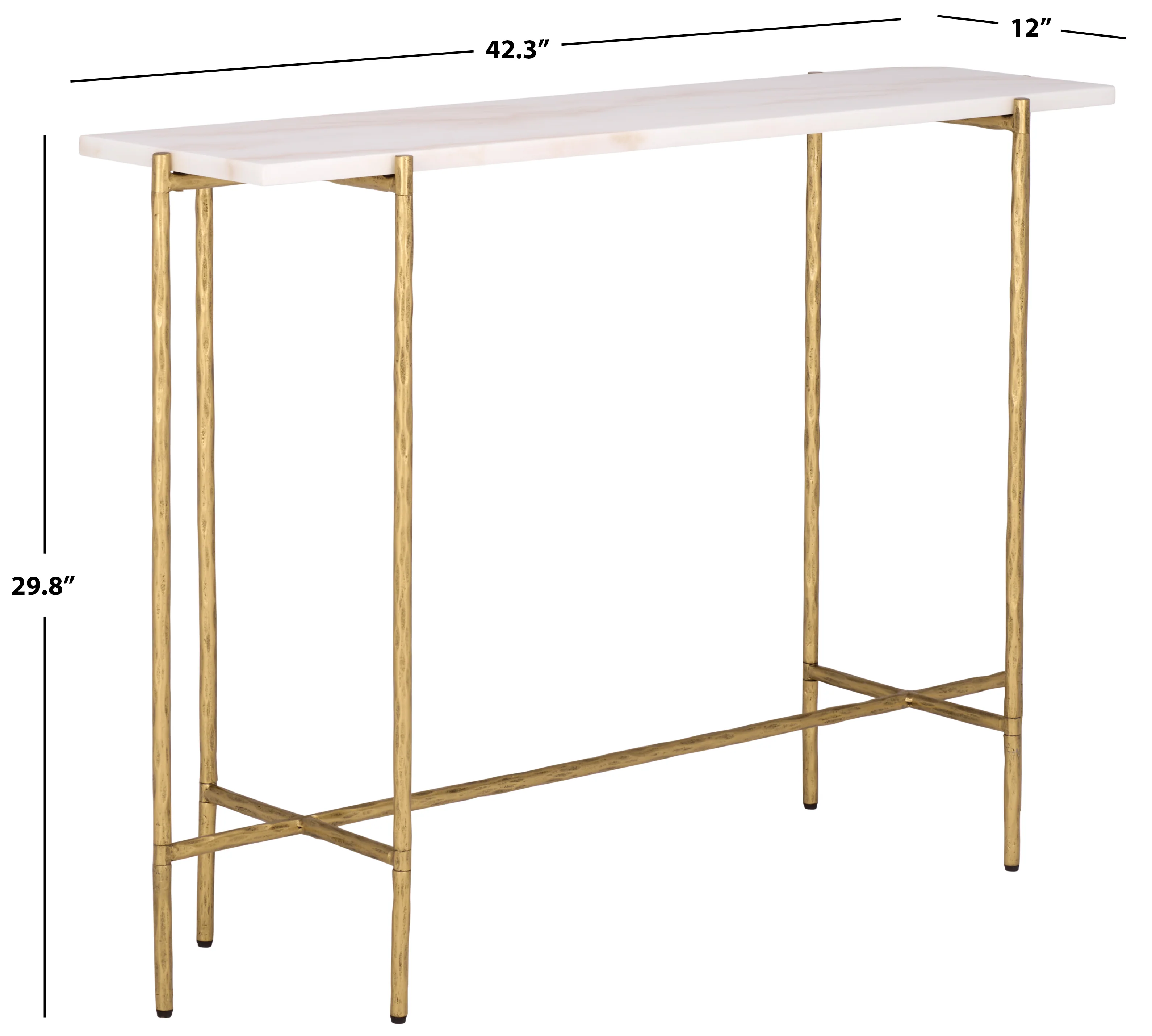 Giorgi Marble Top Console Table - Image 7