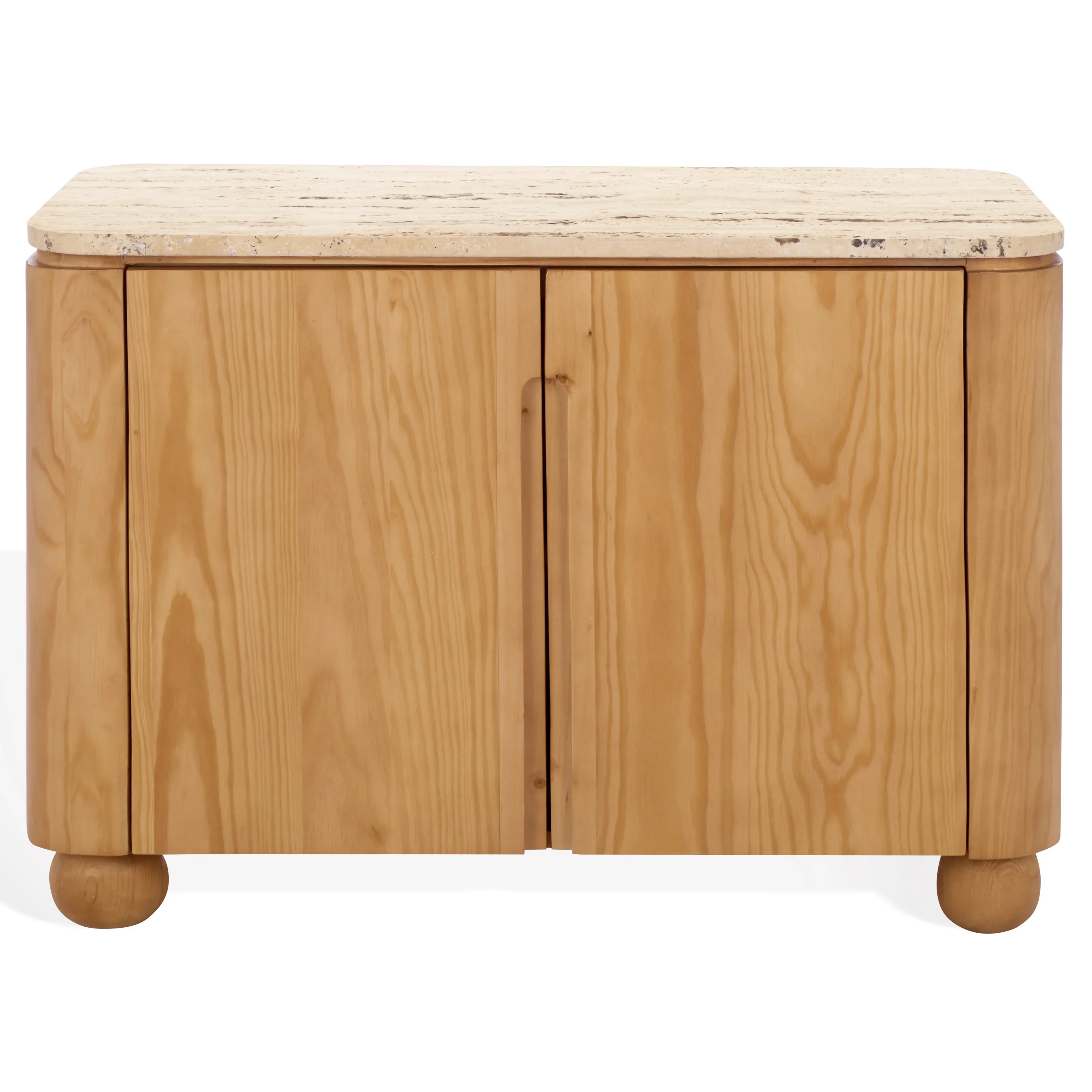 Giuletta Travertine Top Chest