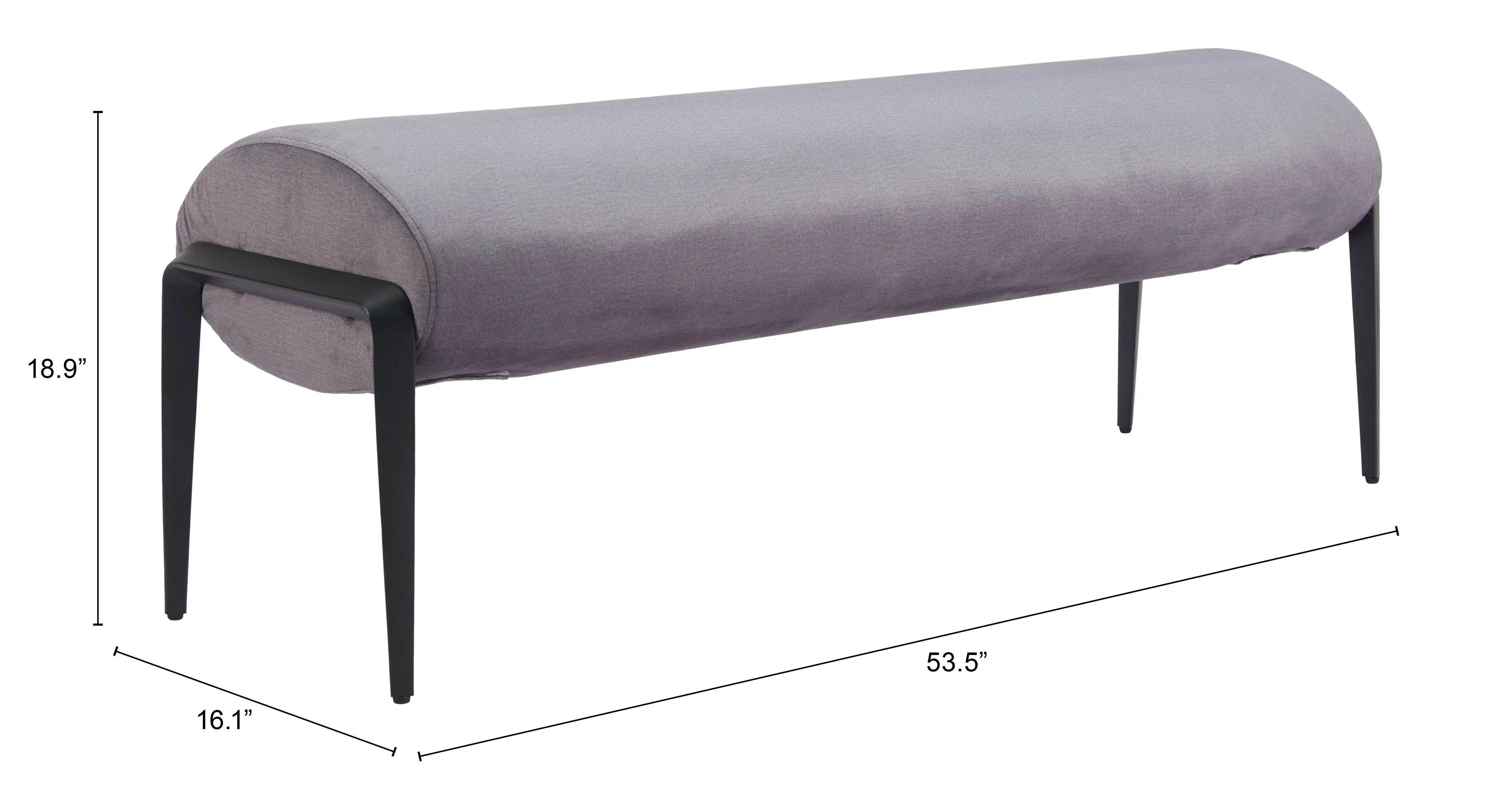 Glatt Bench Gray - Image 5