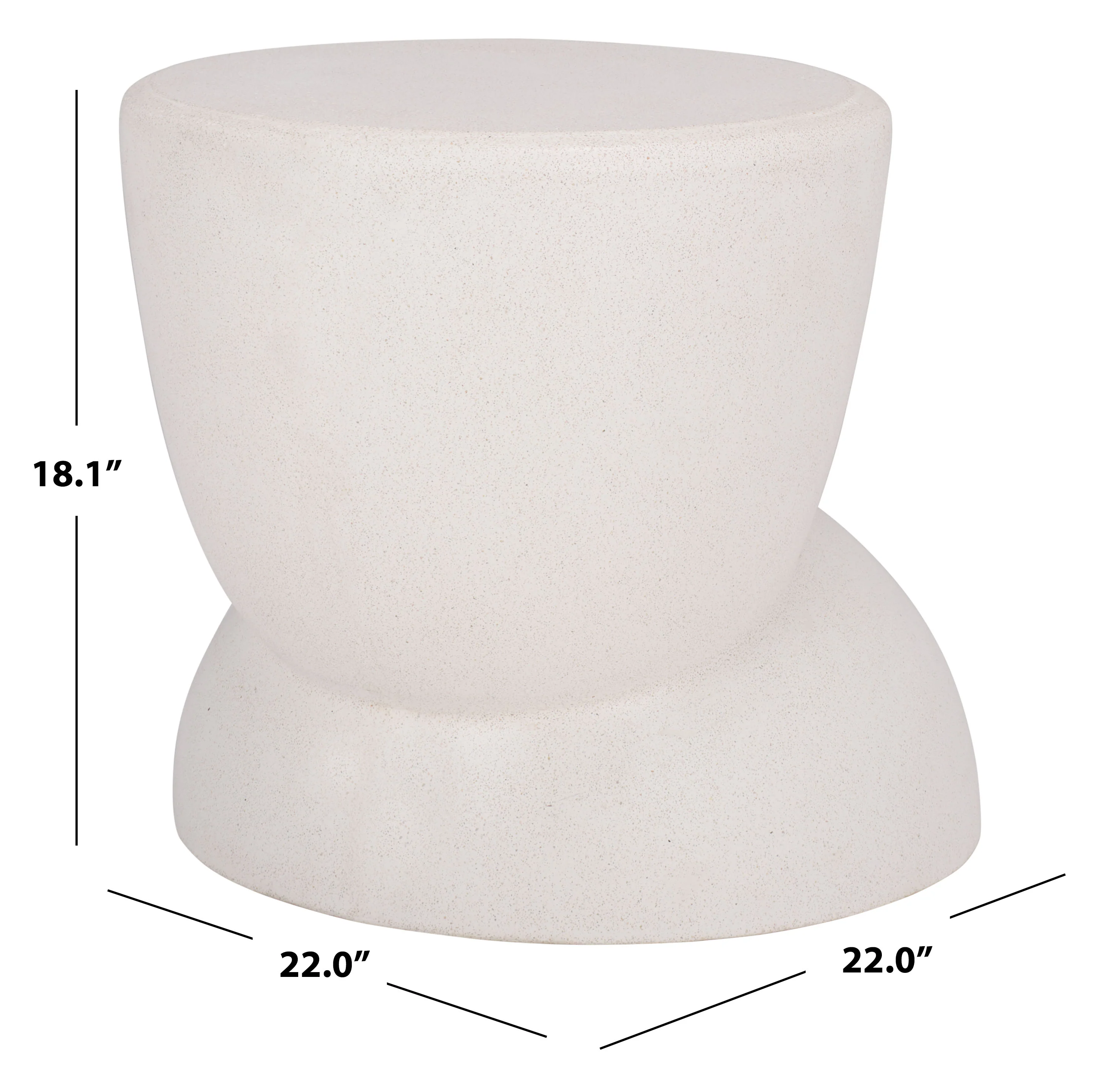 Glynda Concrete Accent Table - Image 7