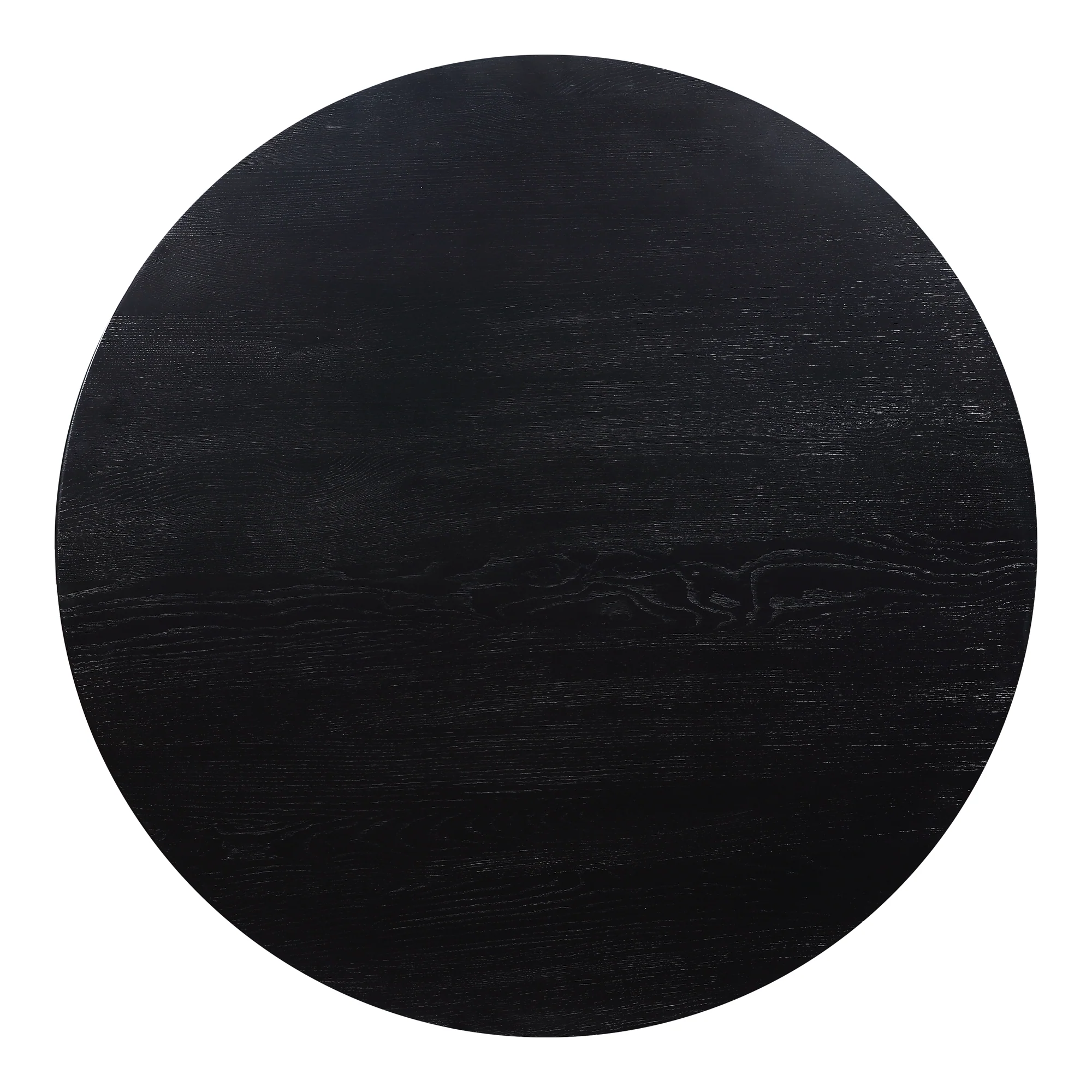 Godenza Dining Table Round Black Ash - Image 6