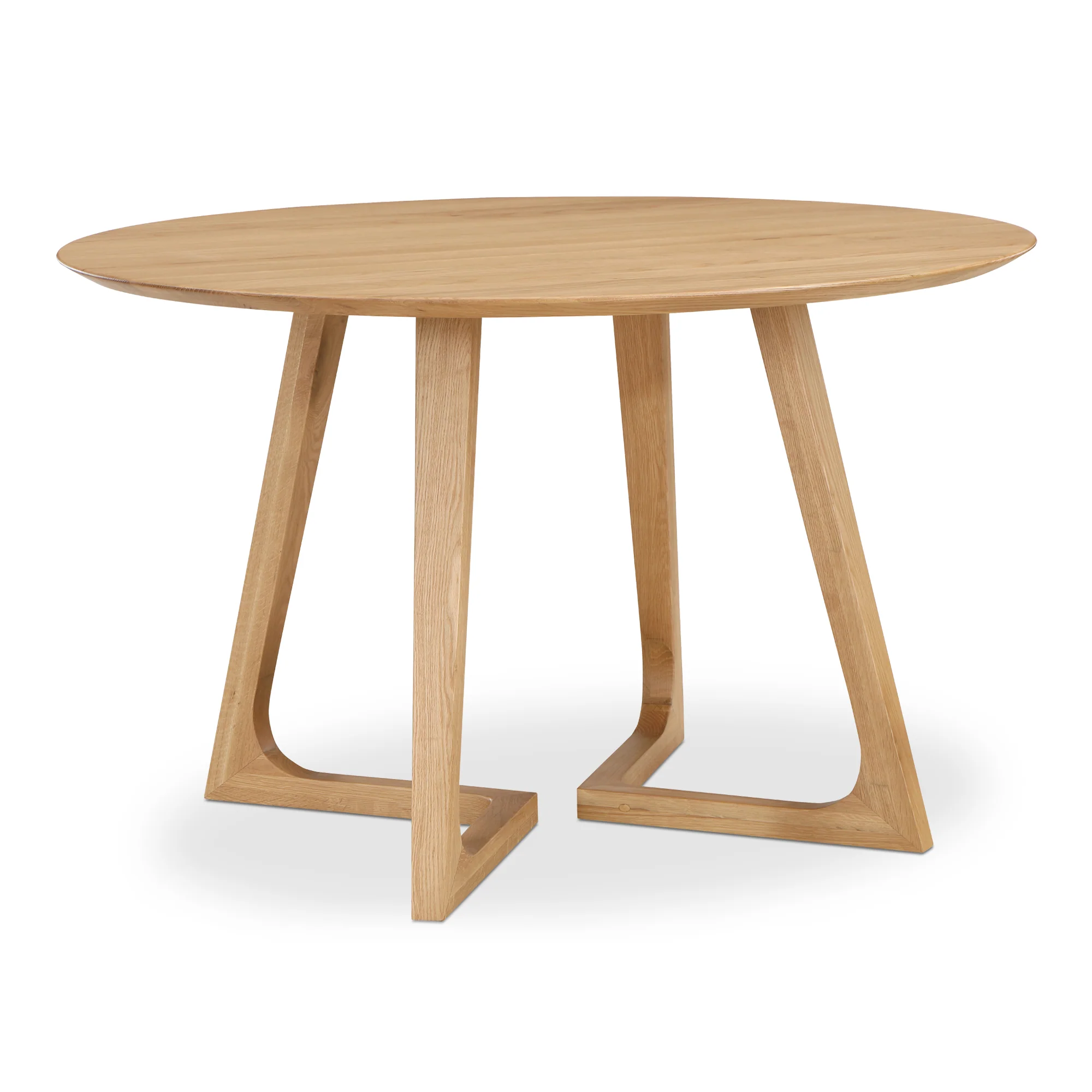 Godenza Dining Table Round Oak - Image 3