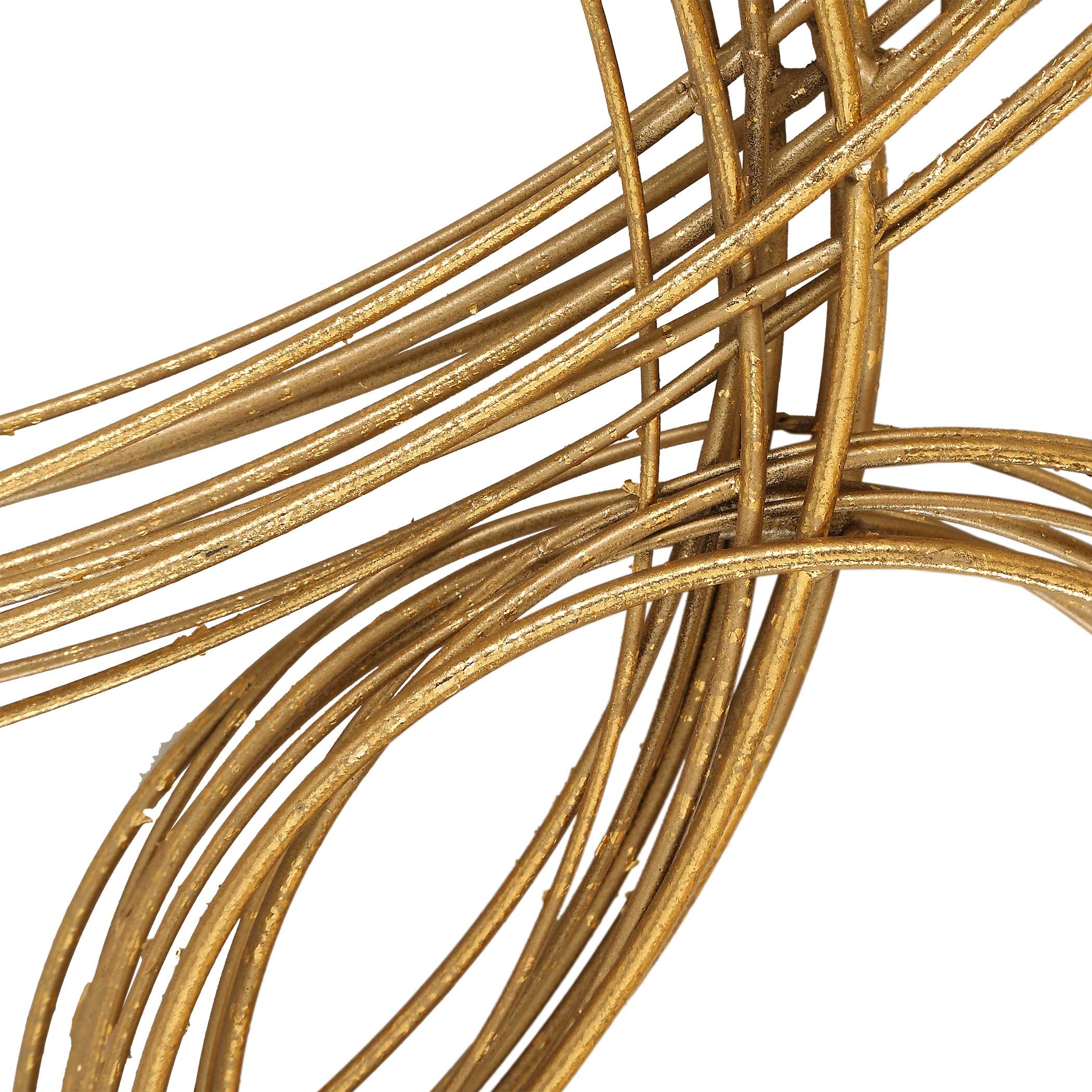 Golden Bubbles Metal Wall Decor - Image 5