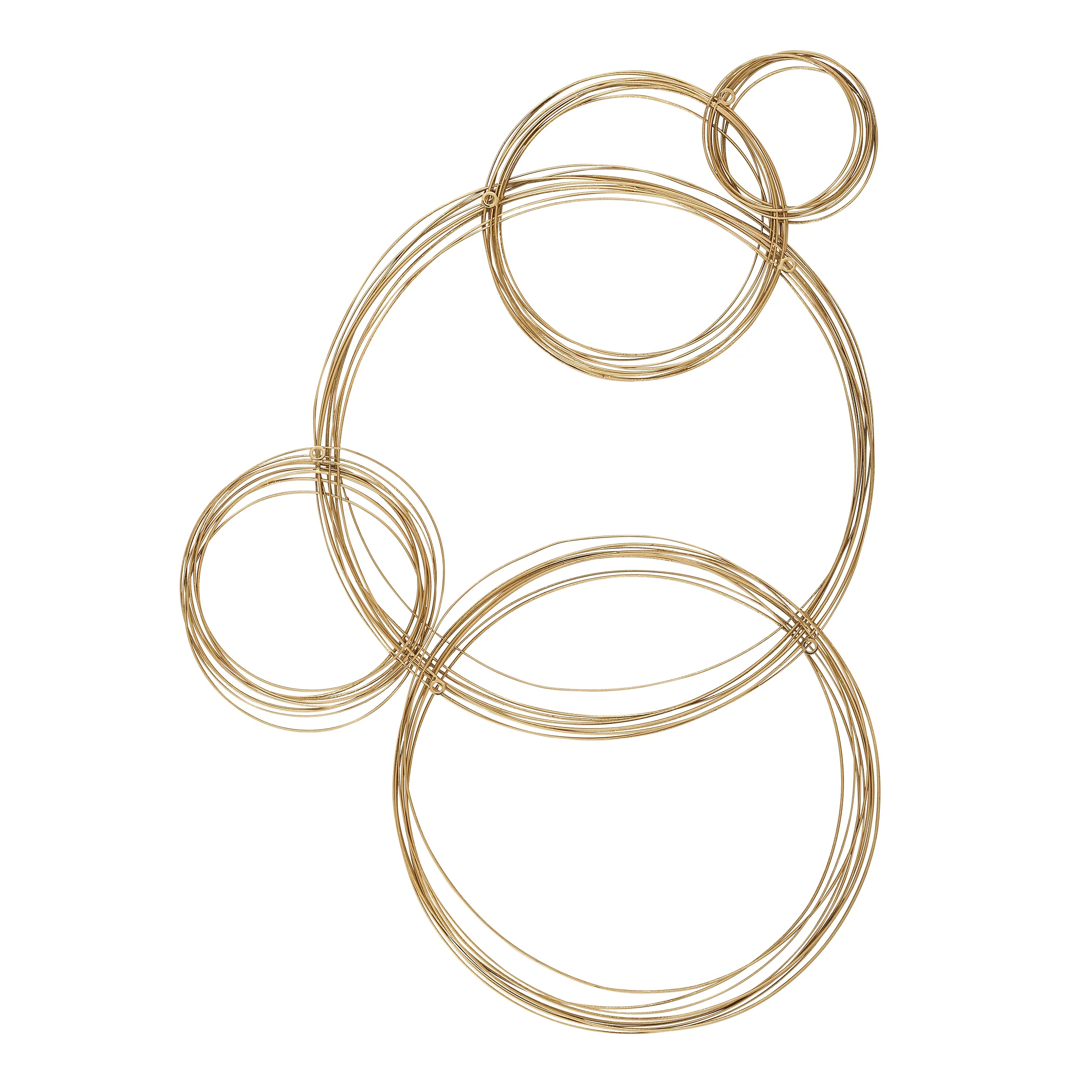 Golden Bubbles Metal Wall Decor - Image 7