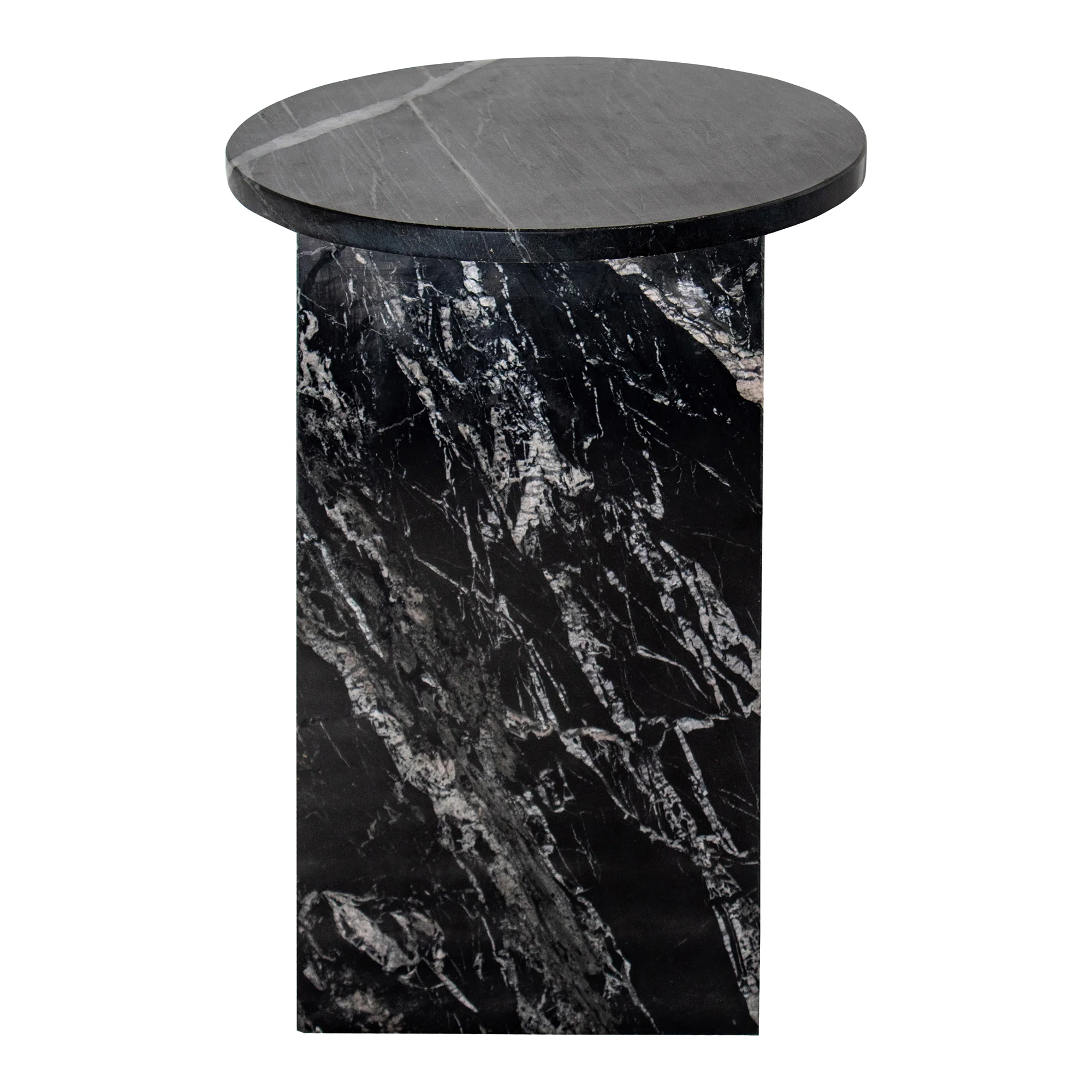 Grace Accent Table Black Marble - Image 3
