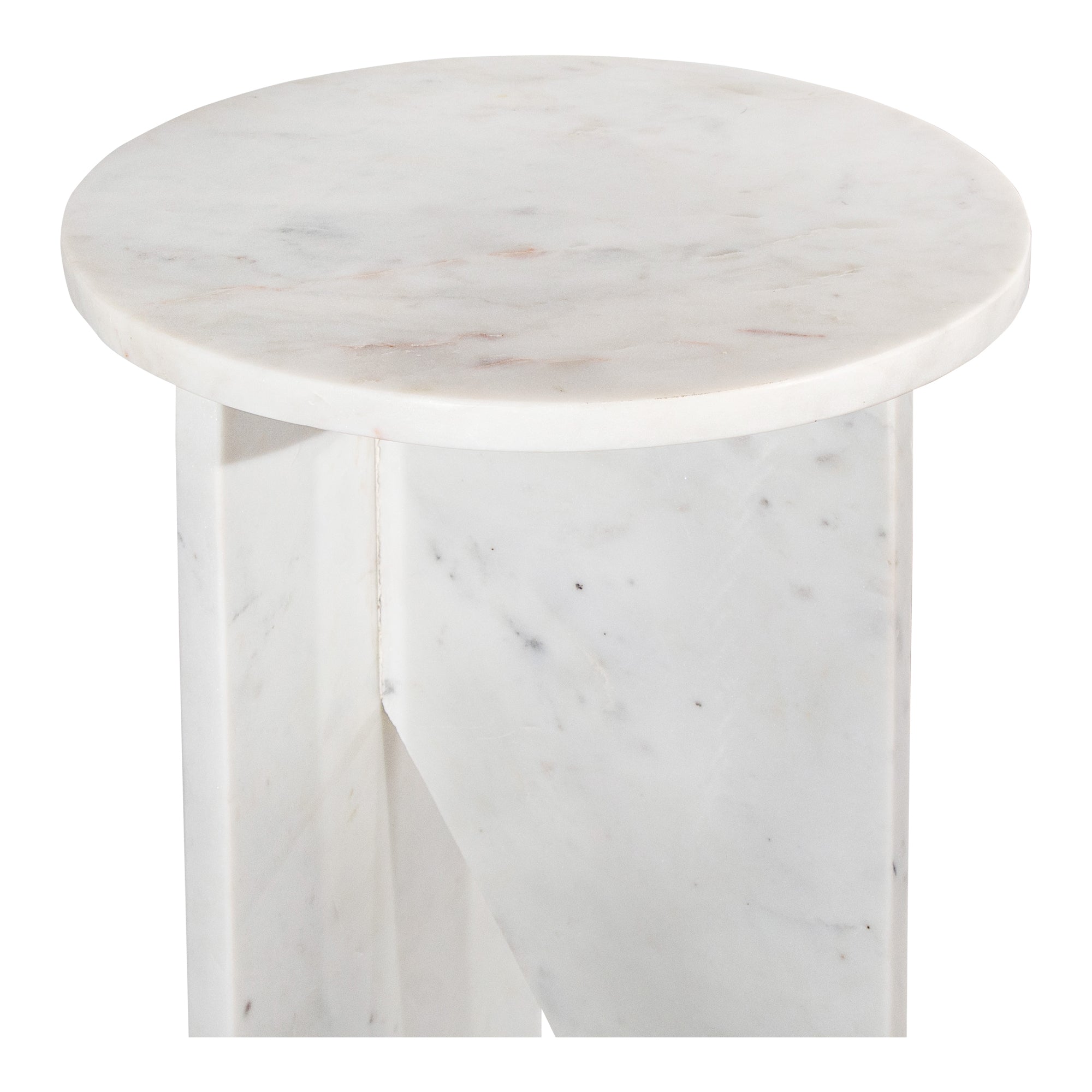 Grace Accent Table White Marble - Image 6