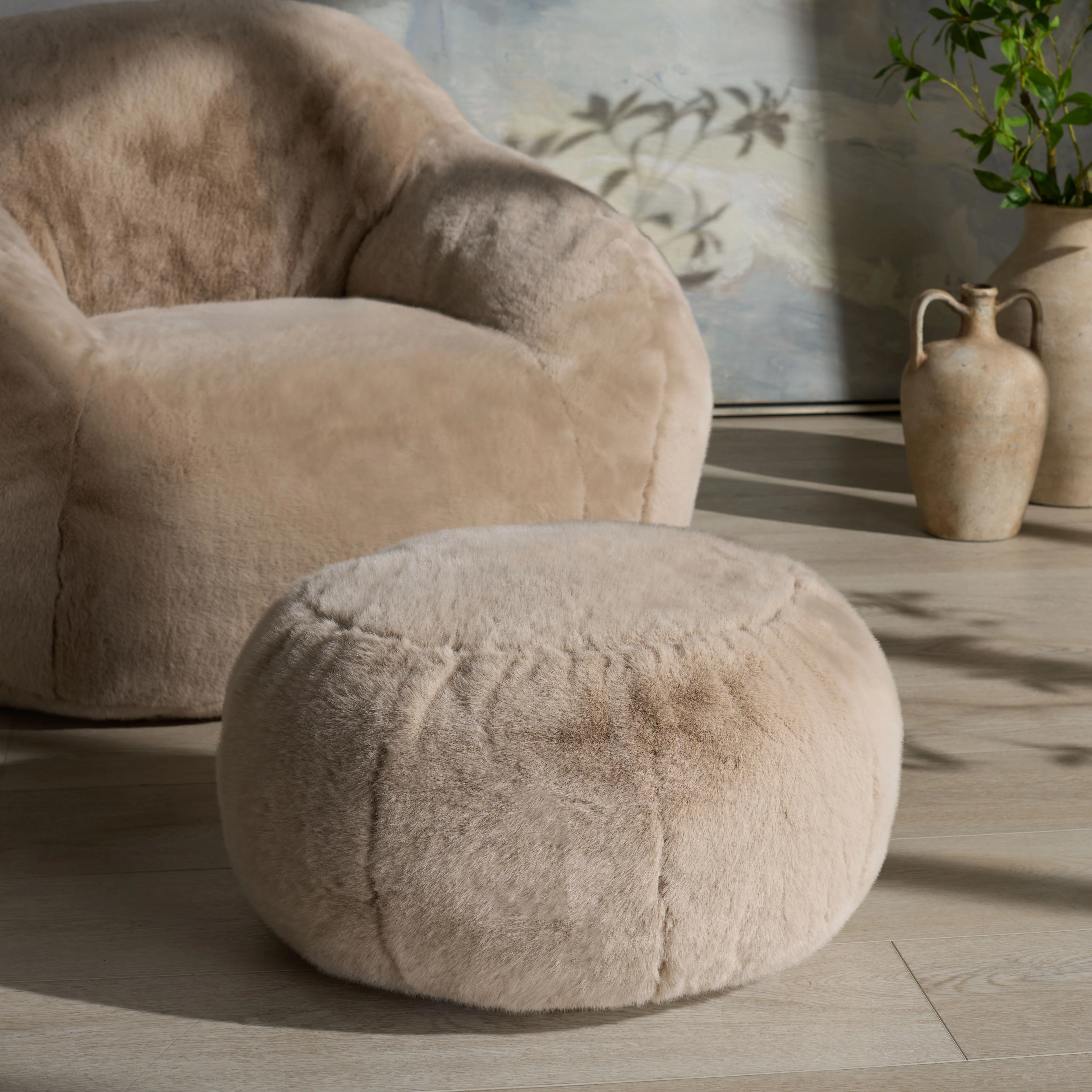 Gracelina Round Pouf - Image 17