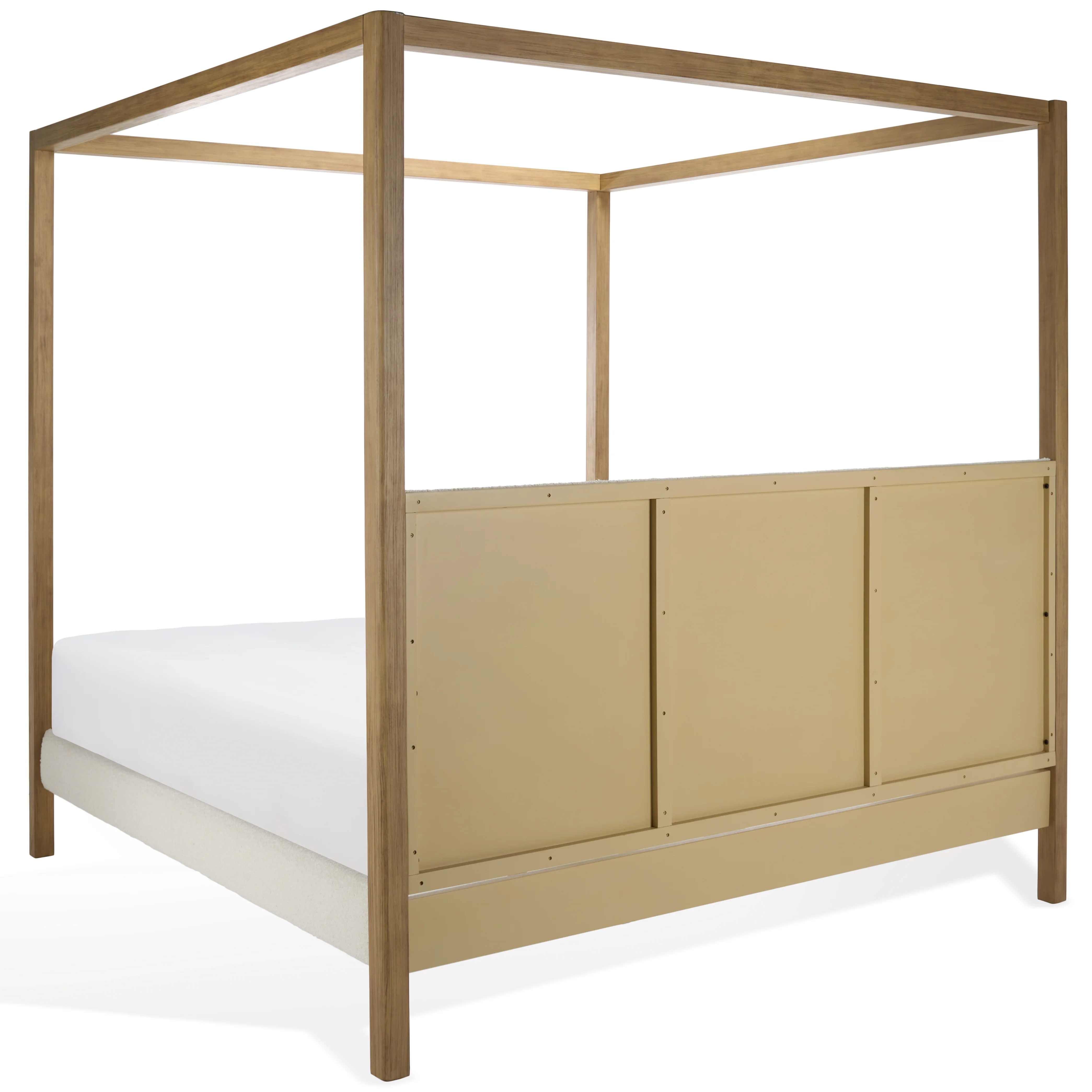 Graciella Boucle King Canopy Bed - Image 5