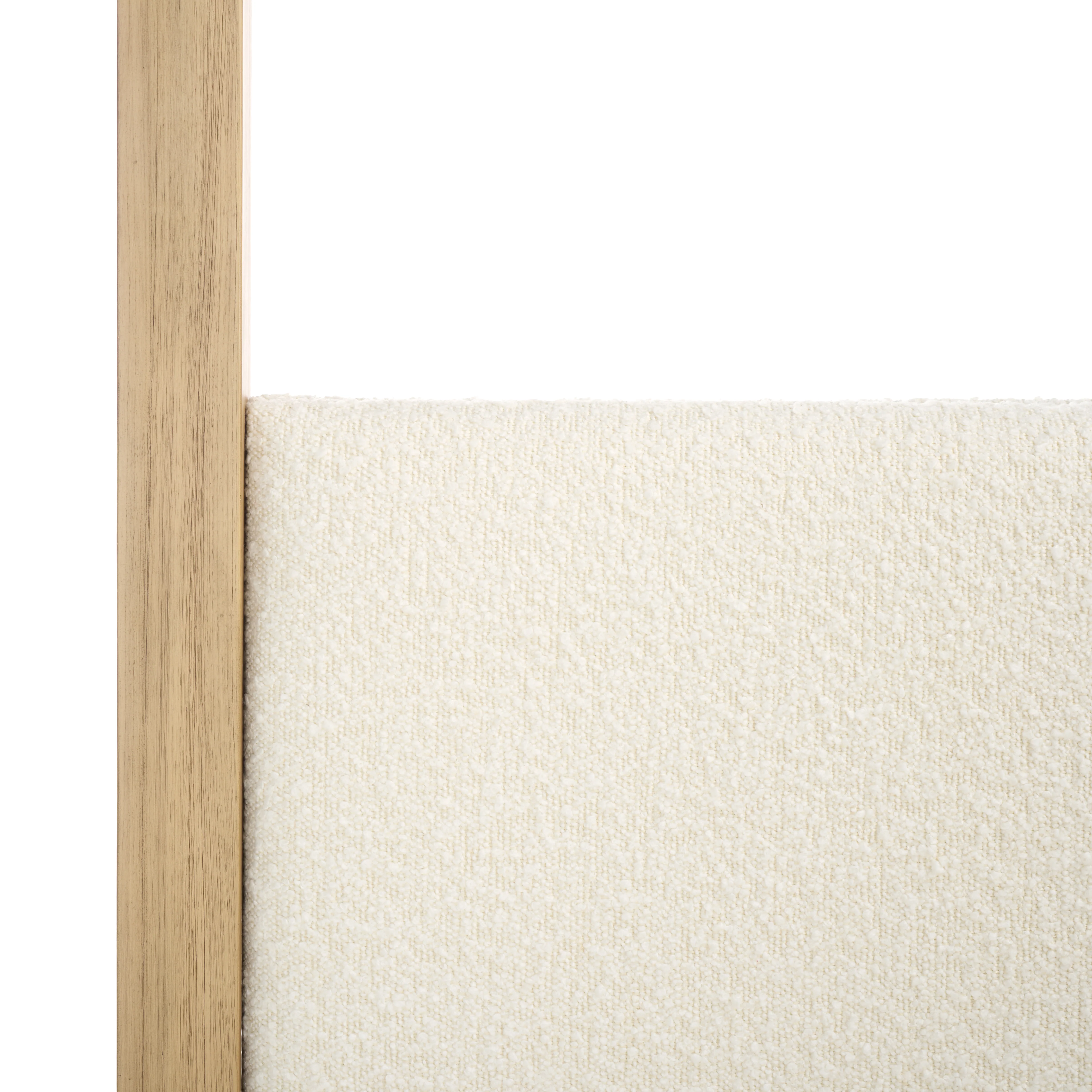 Graciella Boucle King Canopy Bed - Image 6