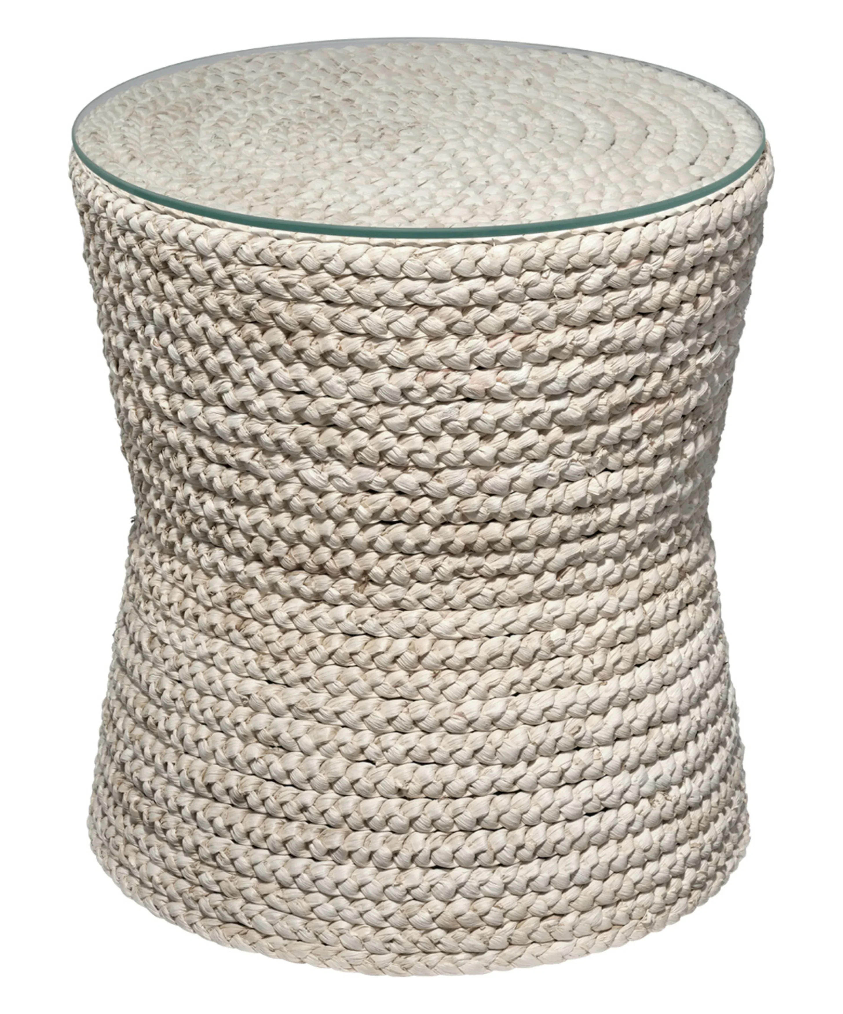 Grain Braided Side Accent Table