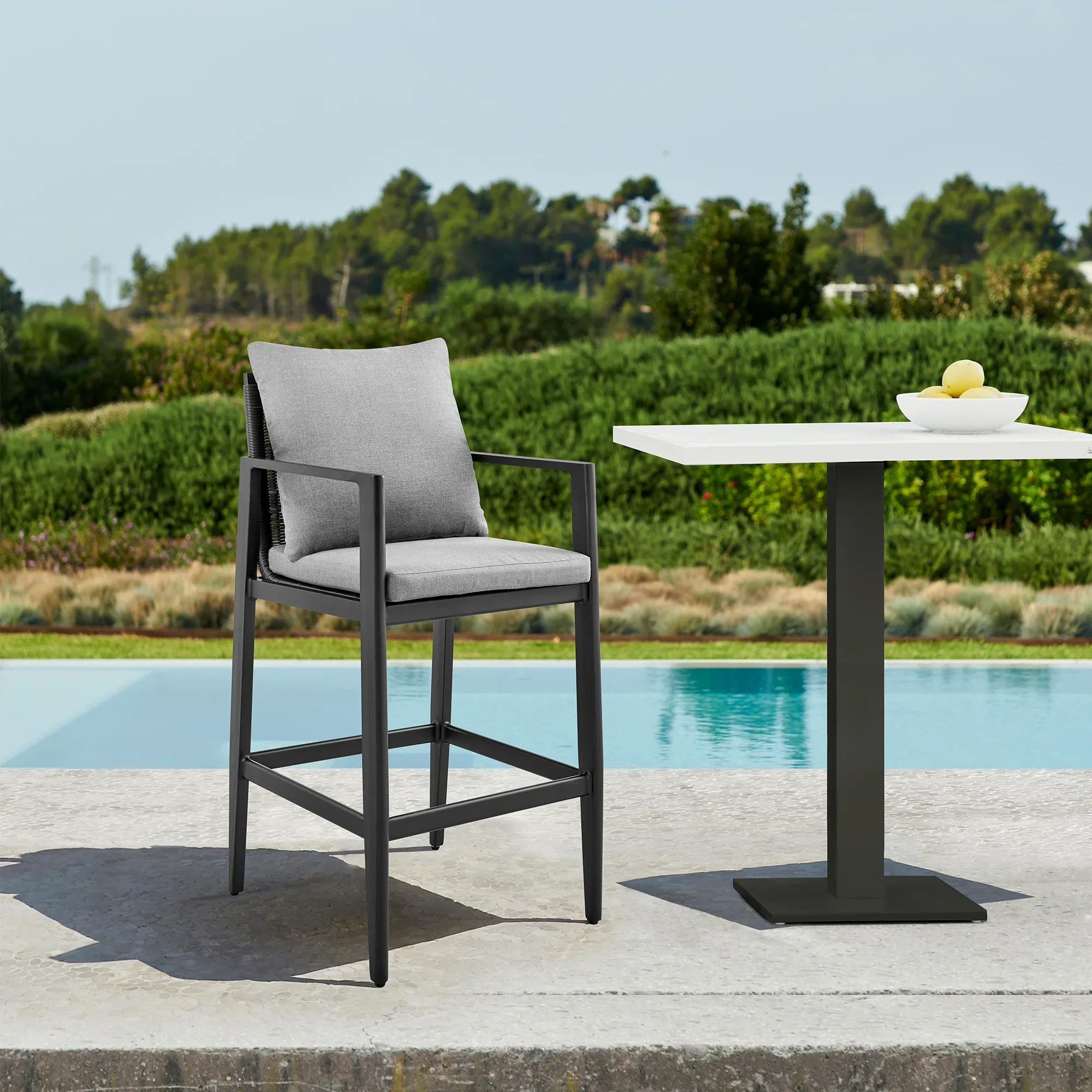 Grand Outdoor Barstool - Set of 2 - Image 2