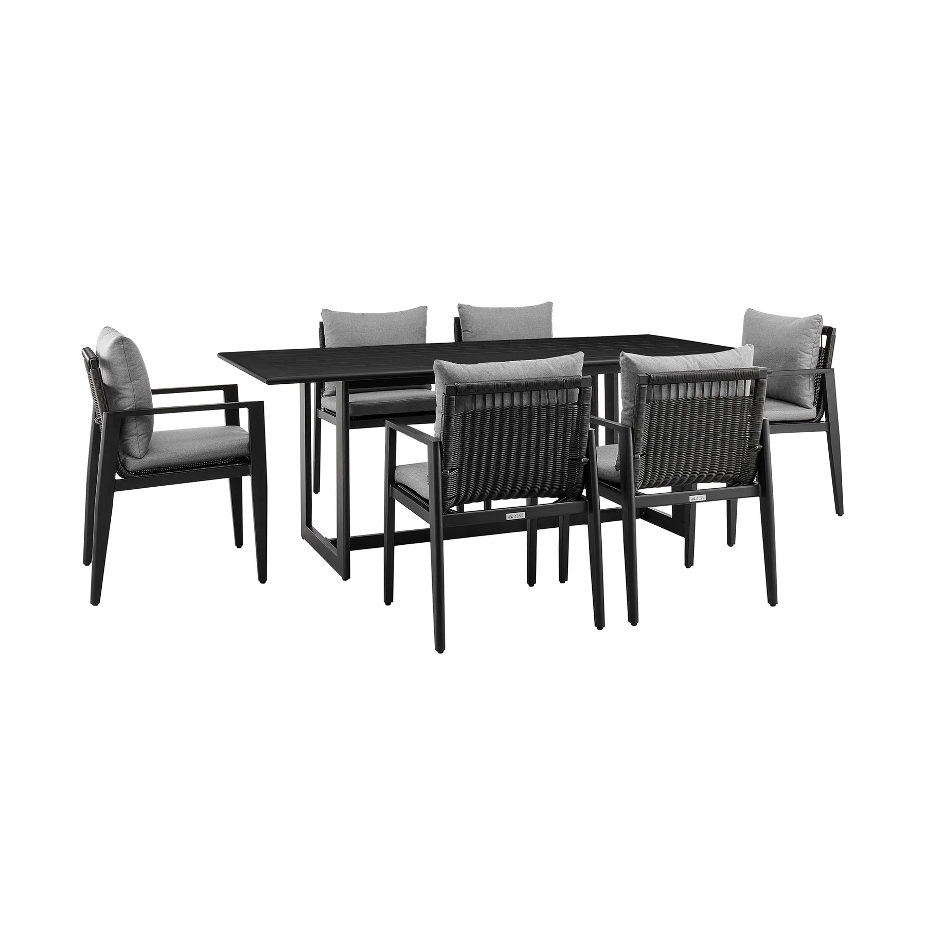 Grand Outdoor Patio 7-Piece Dining Table Set