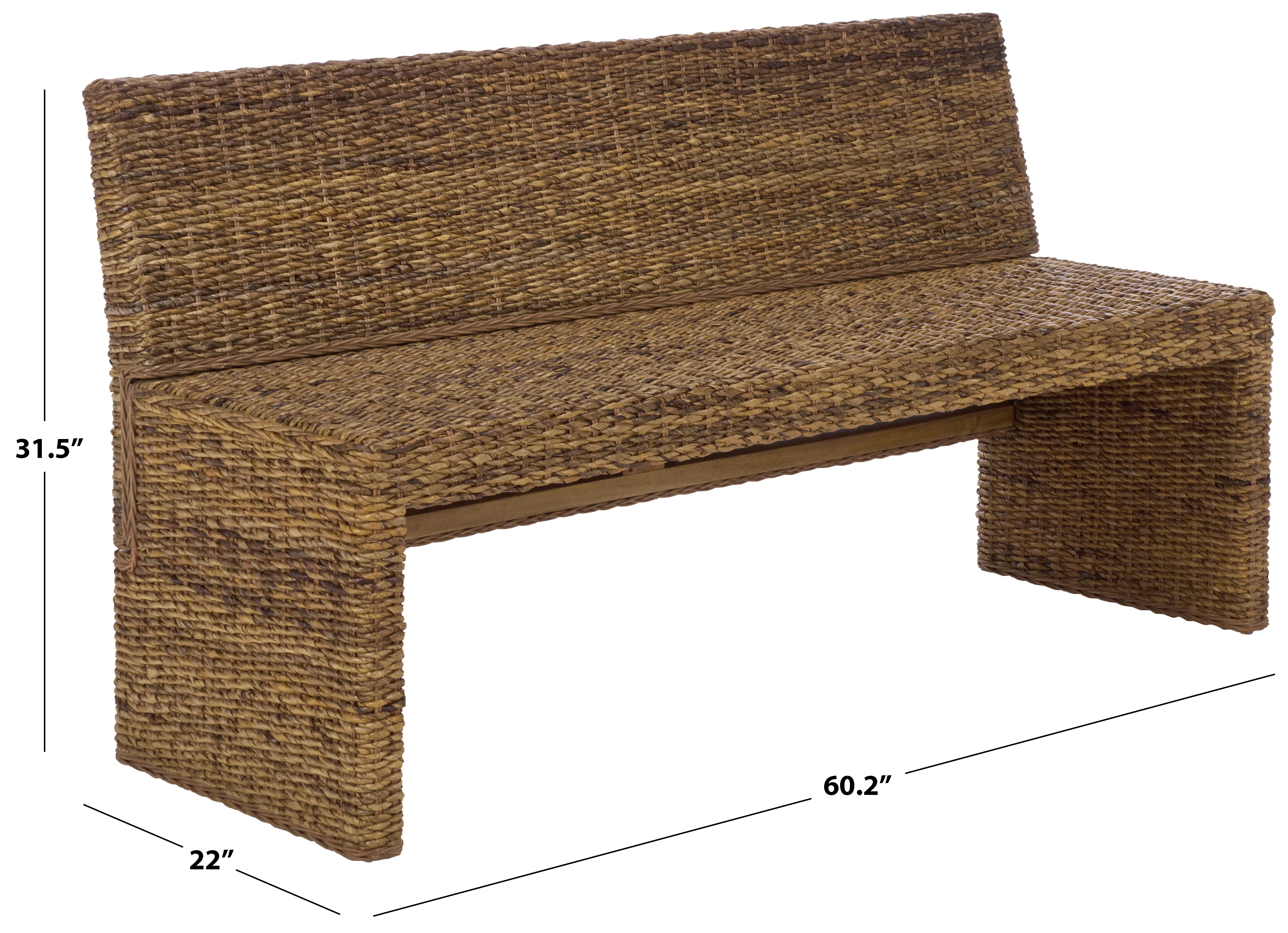 Graylee Abaca Bench - Image 7