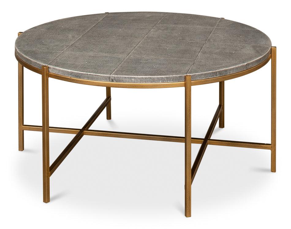 Grey Shagreen Coffee Table