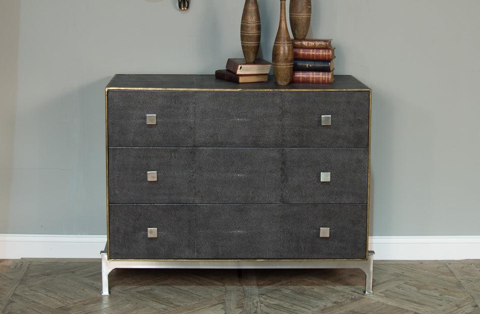 Grey Shagreen Dresser - Image 2