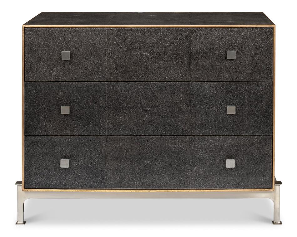 Grey Shagreen Dresser - Image 3