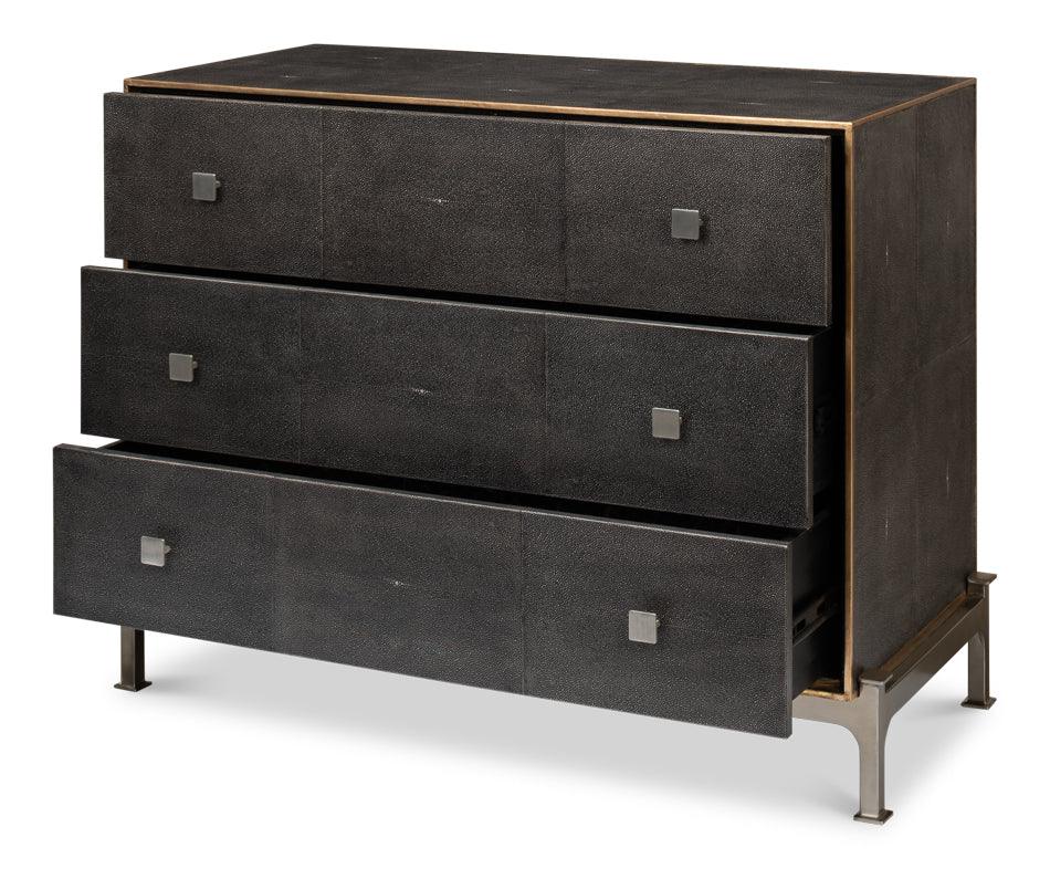 Grey Shagreen Dresser - Image 4