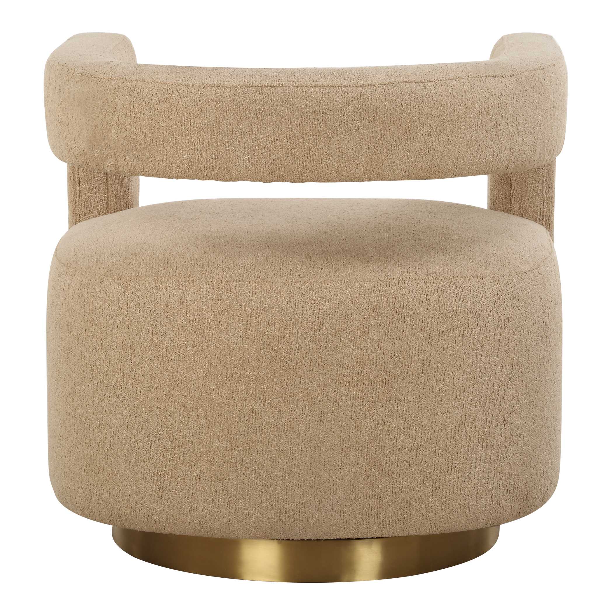 Grounded Modern Swivel Chair - Image 7
