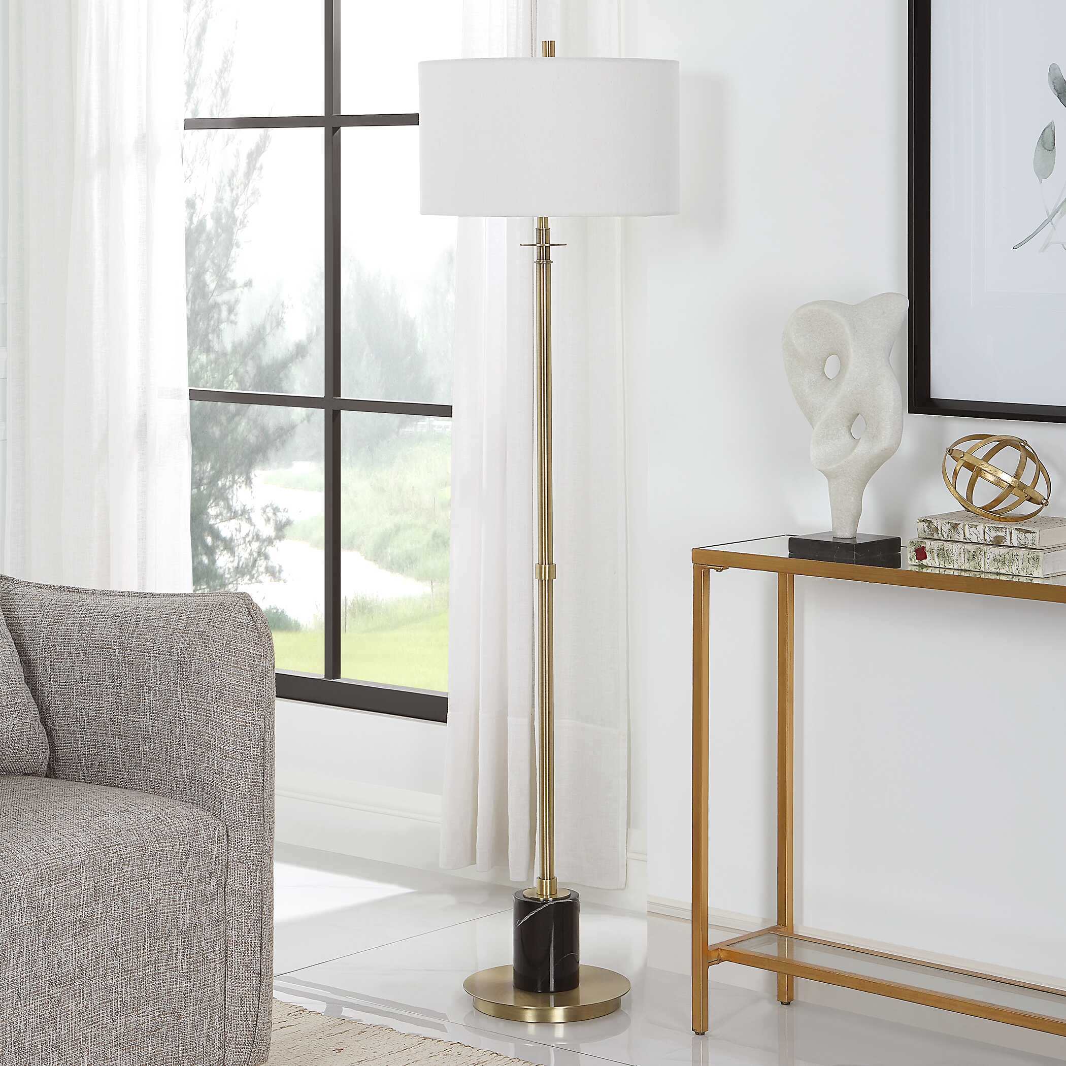 Guard Brass Floor Lamp - Image 3