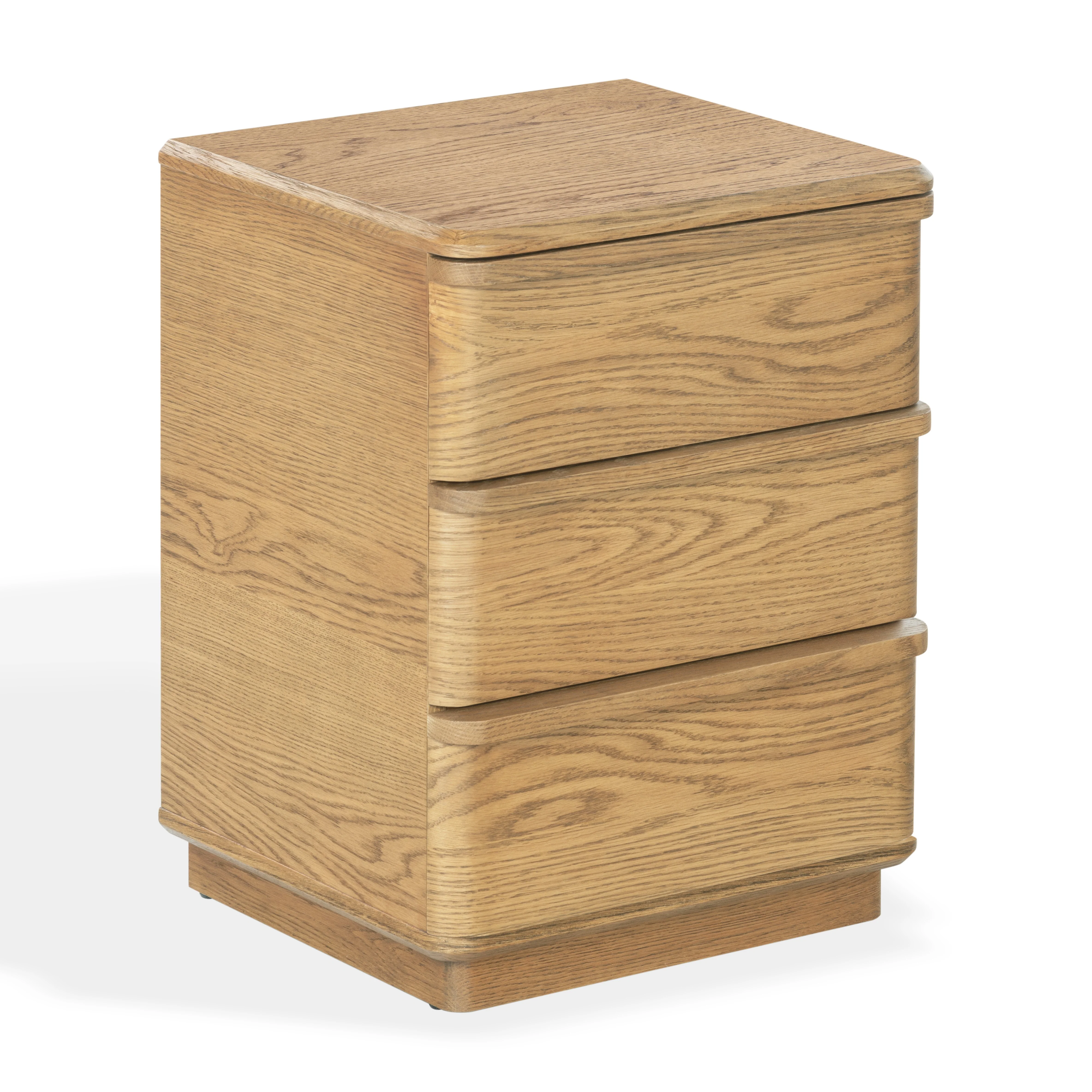 Guillermo 3 Drawer Nightstand - Image 3