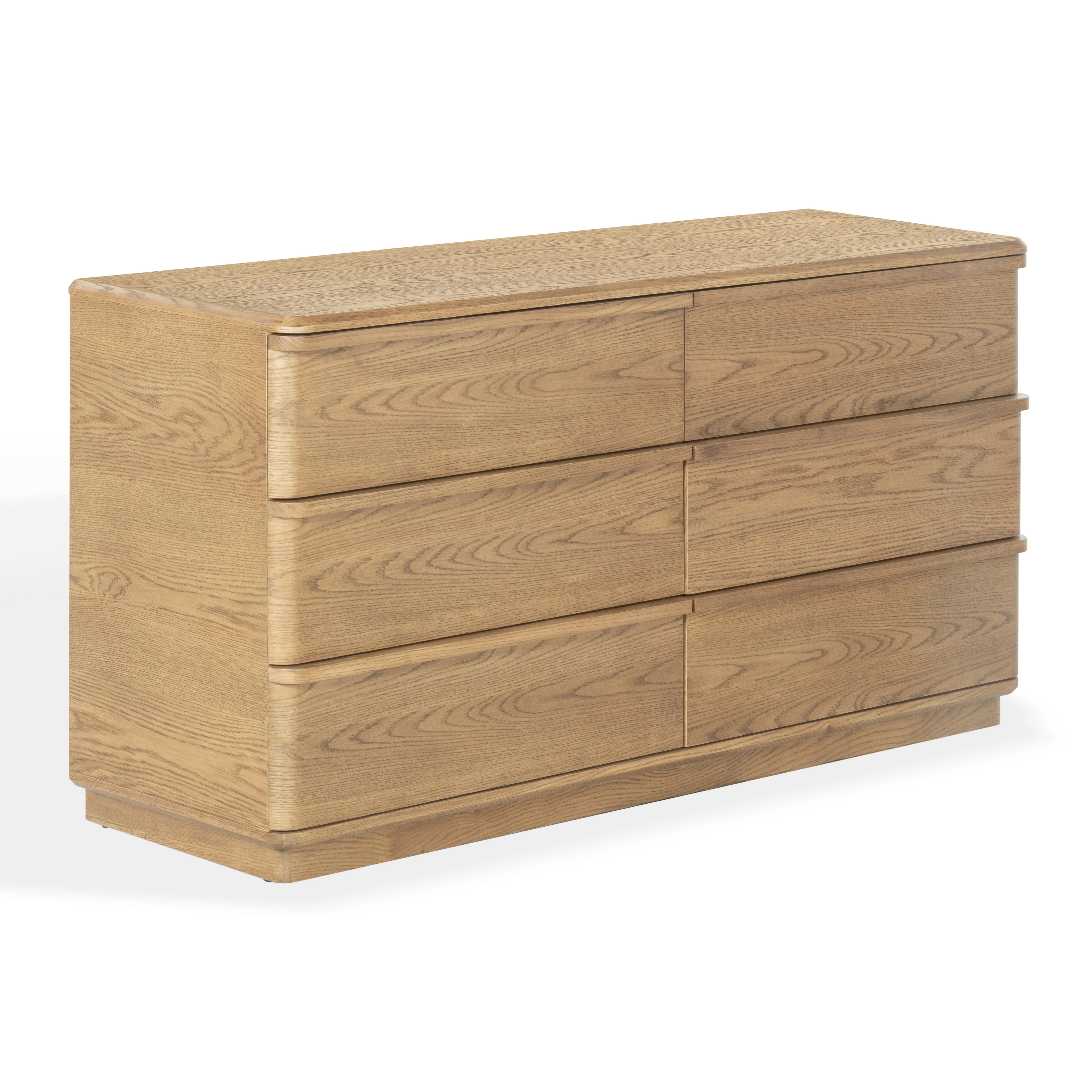 Guillermo 6 Drawer Wood Dresser - Image 3