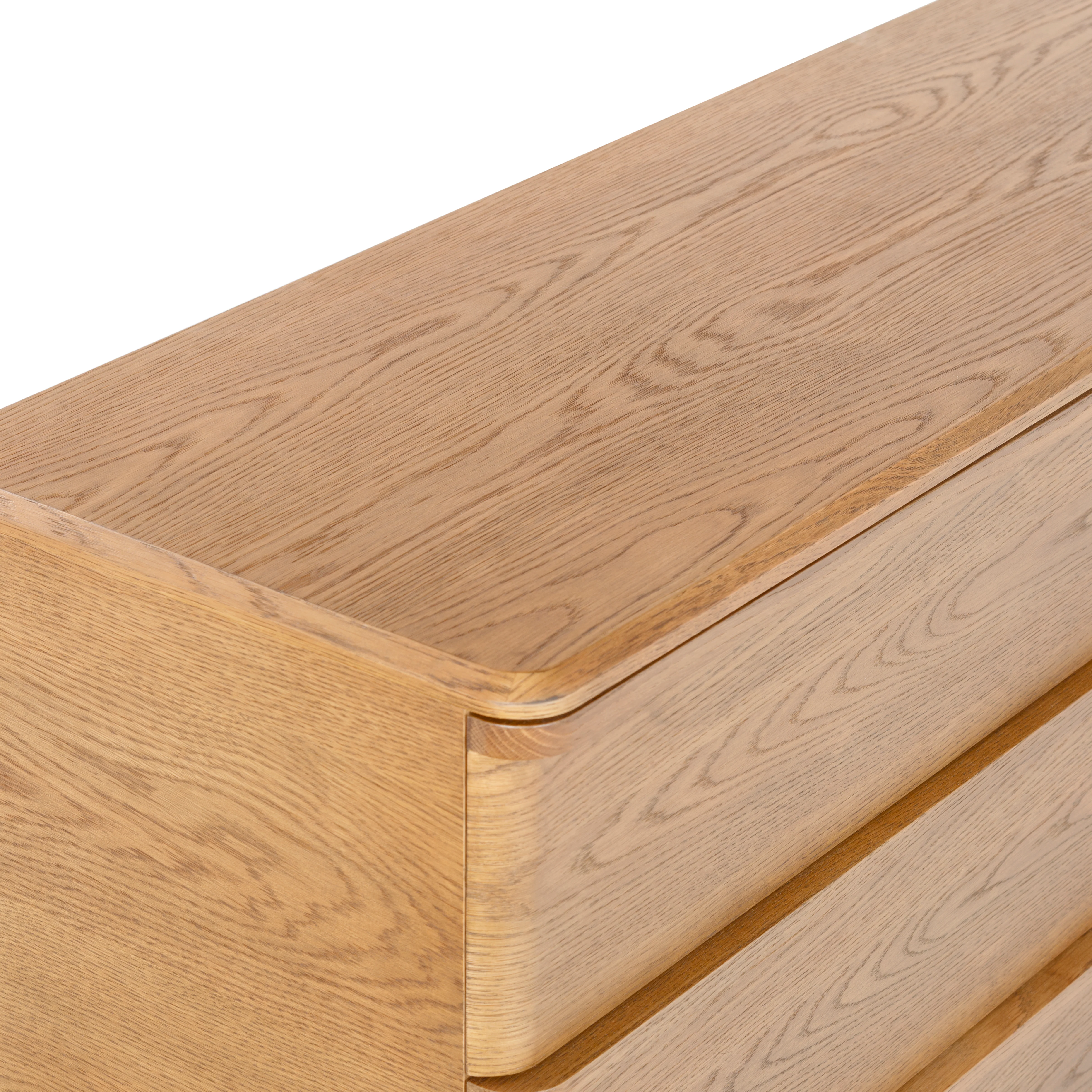 Guillermo 6 Drawer Wood Dresser - Image 7
