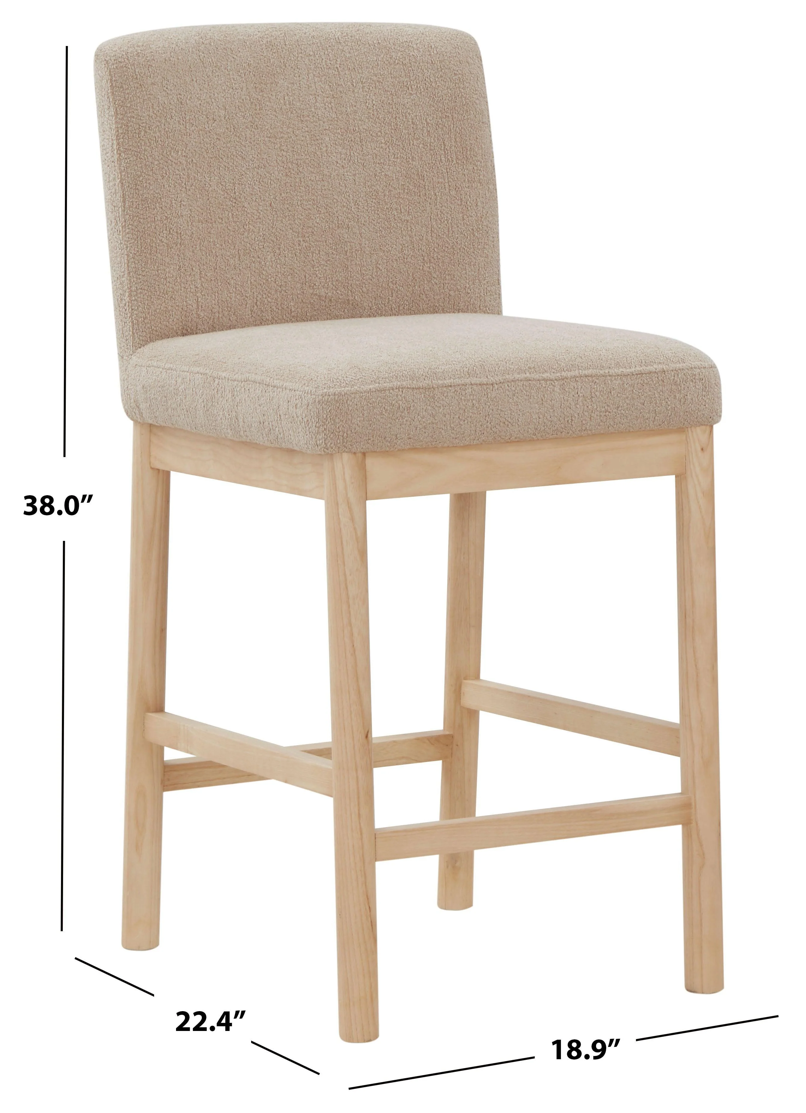 Halcy Boucle Counter Stool - Image 10
