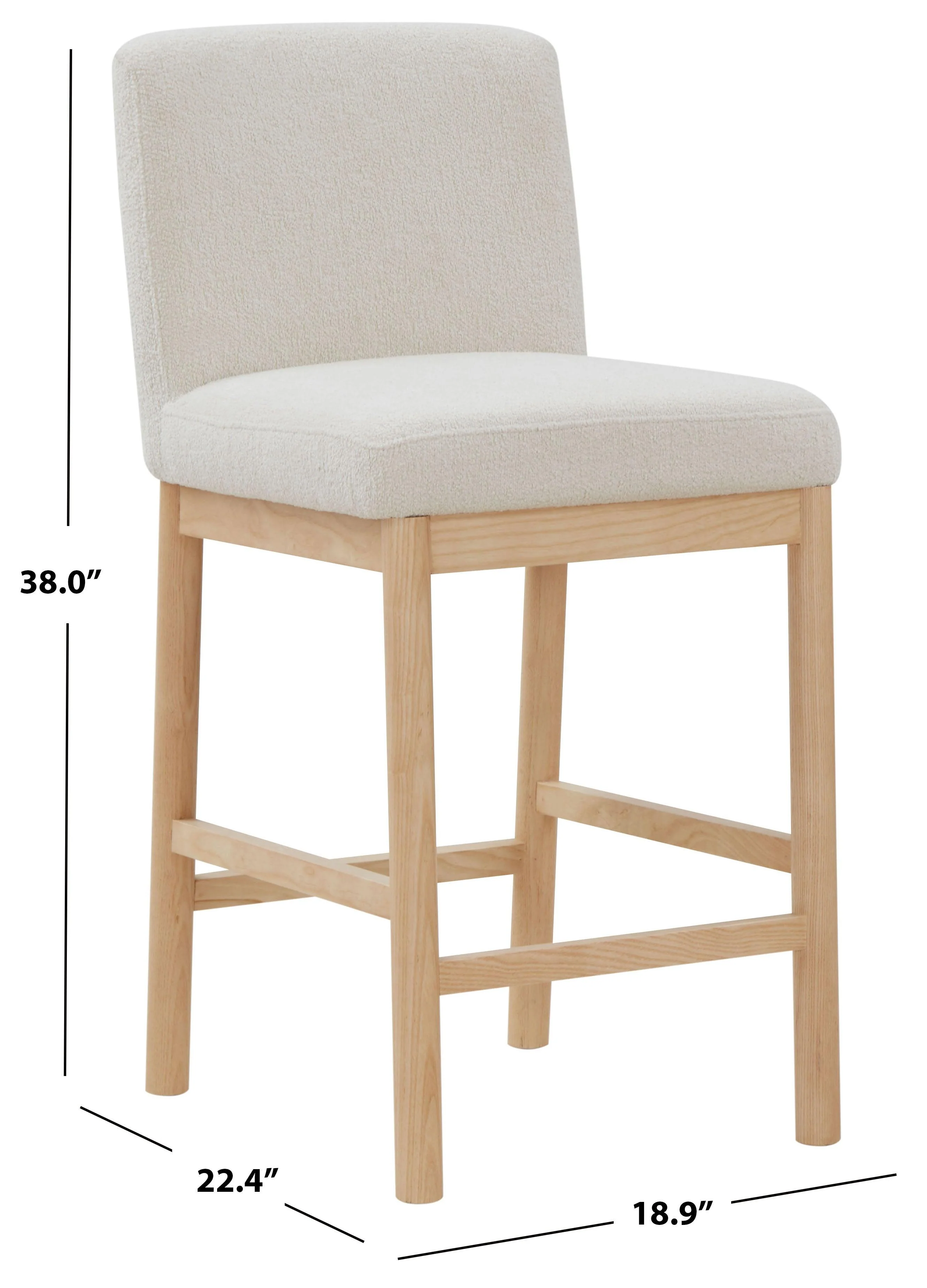 Halcy Boucle Counter Stool - Image 6