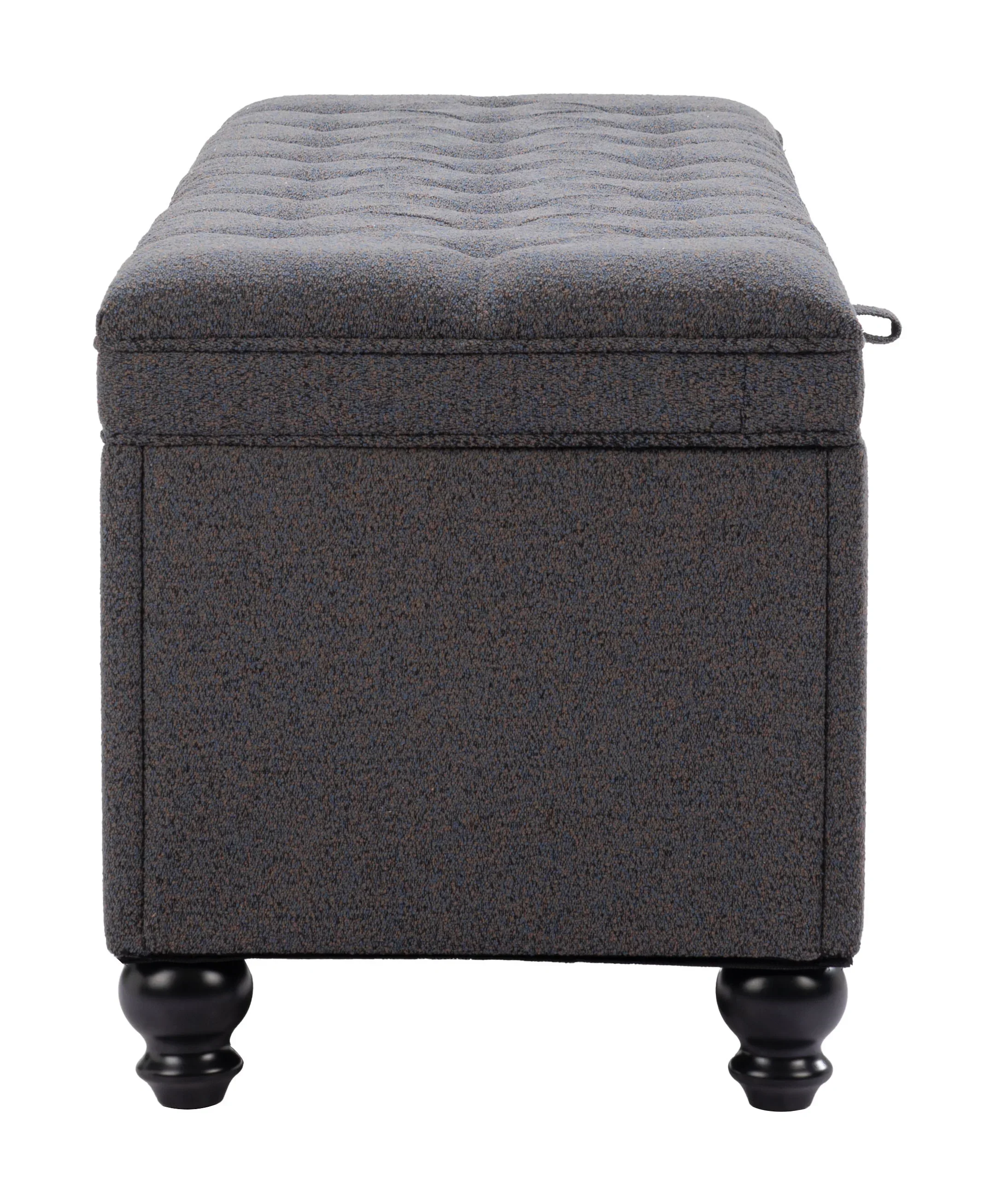 Halifax Storage Bench Gravel Gray - Image 2