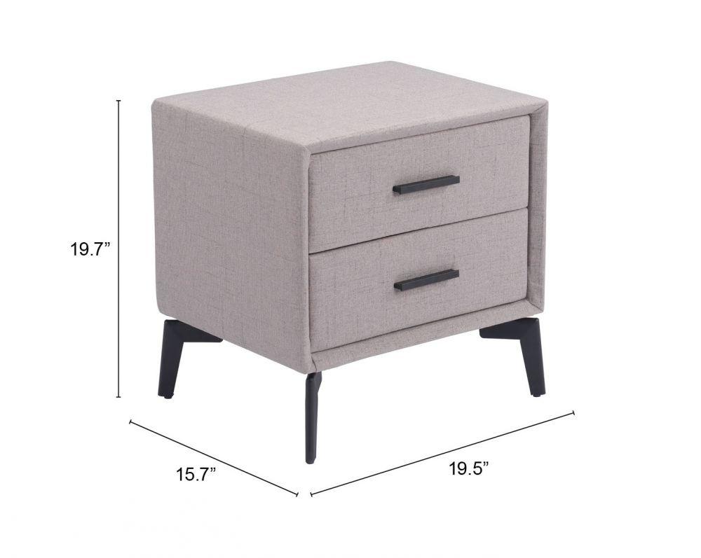 Halle Side Table Gray - Image 10