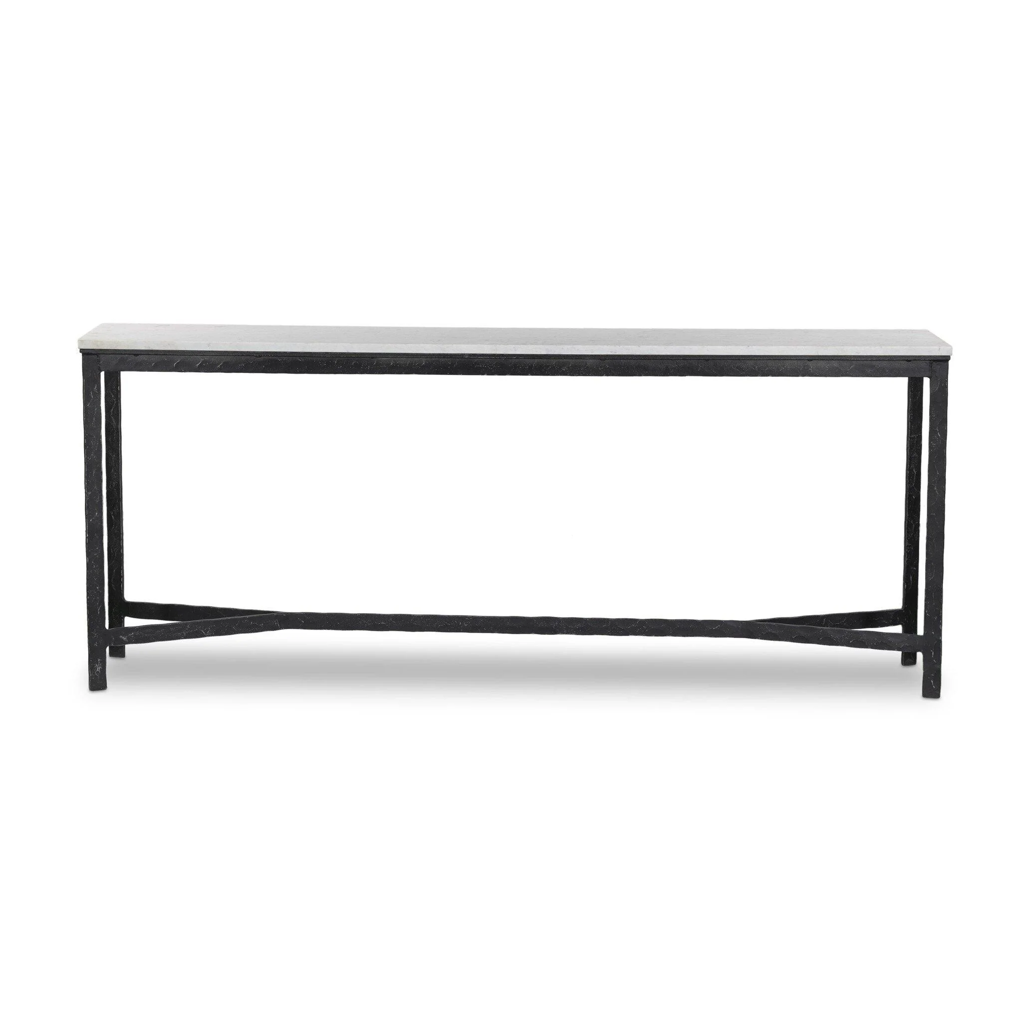 Hammered Iron Console Table - Image 3