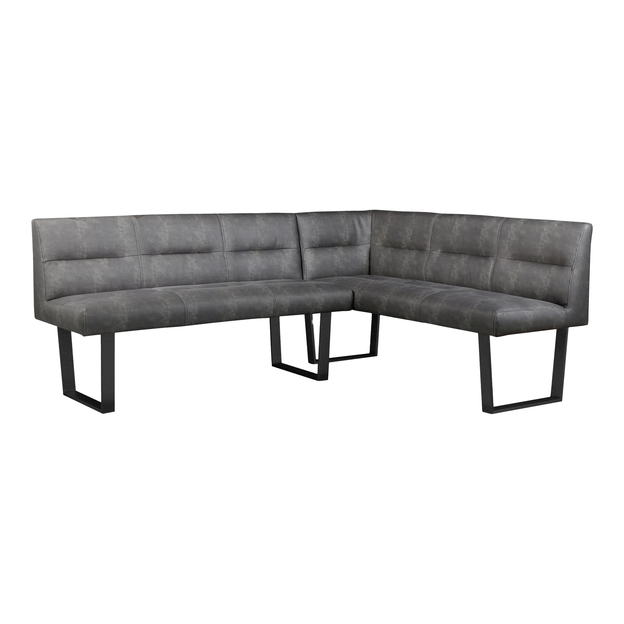 Hanlon Corner Bench Dark Grey - Image 3