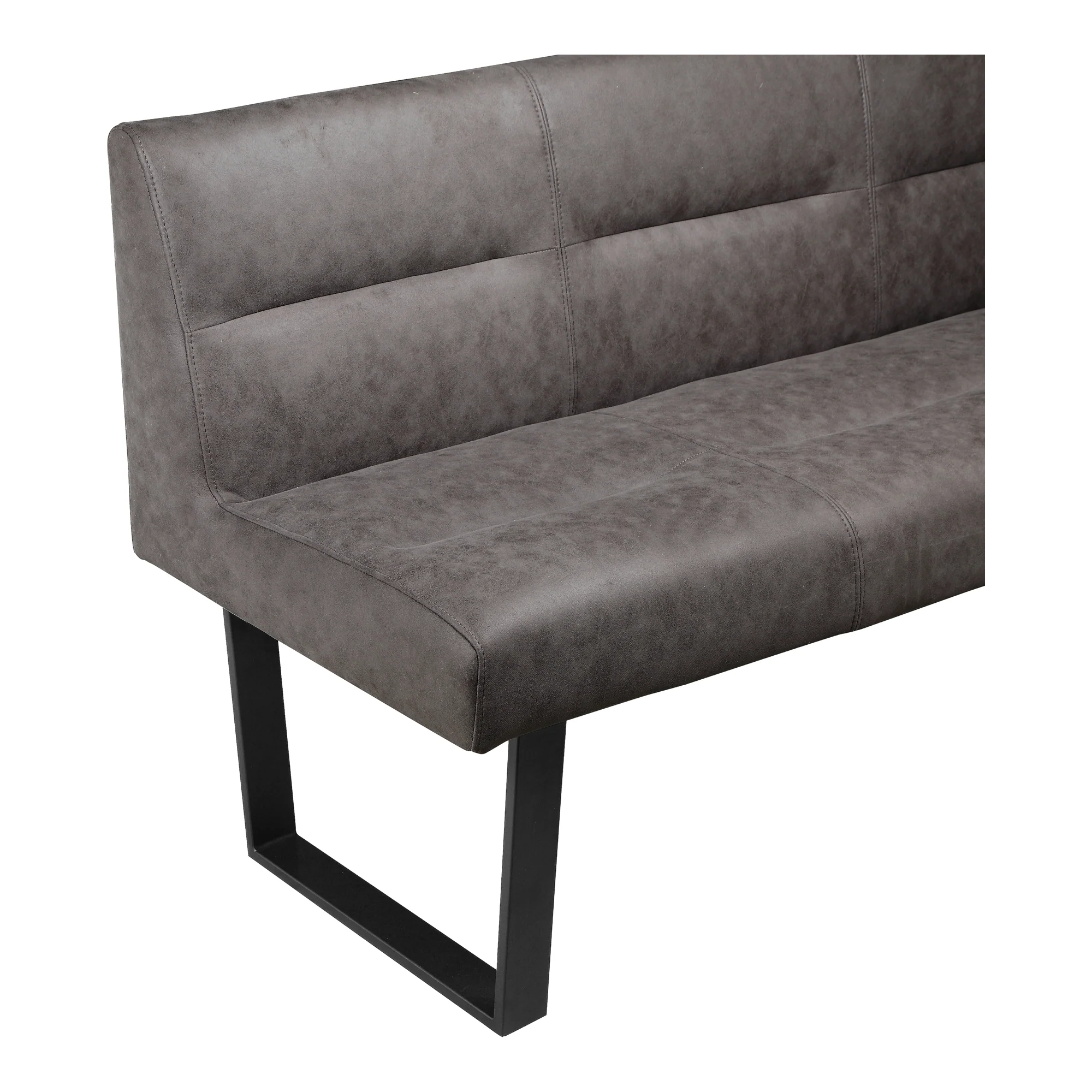 Hanlon Corner Bench Dark Grey - Image 4