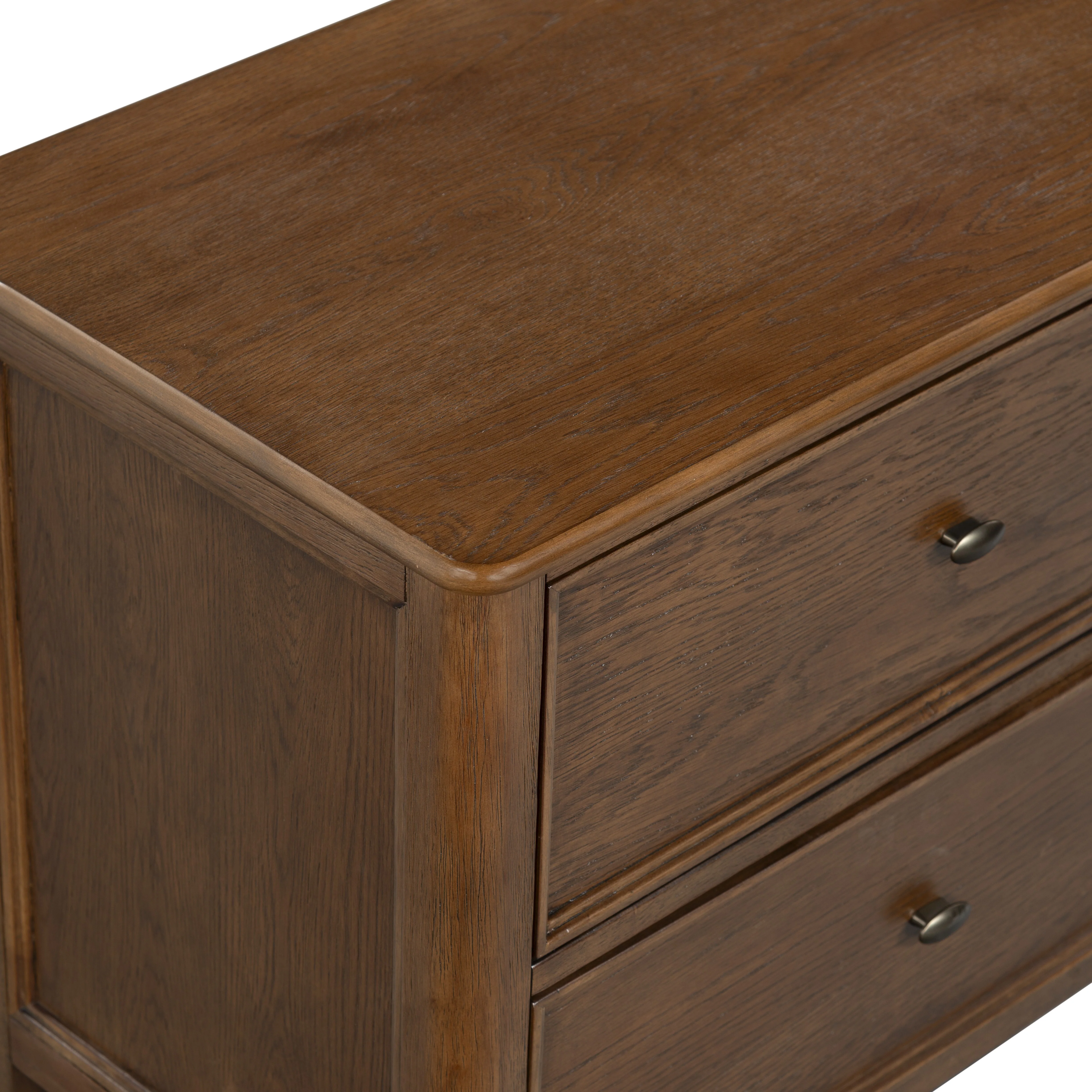 Hannaleigh 2 Drawer Wood Nightstand - Image 6