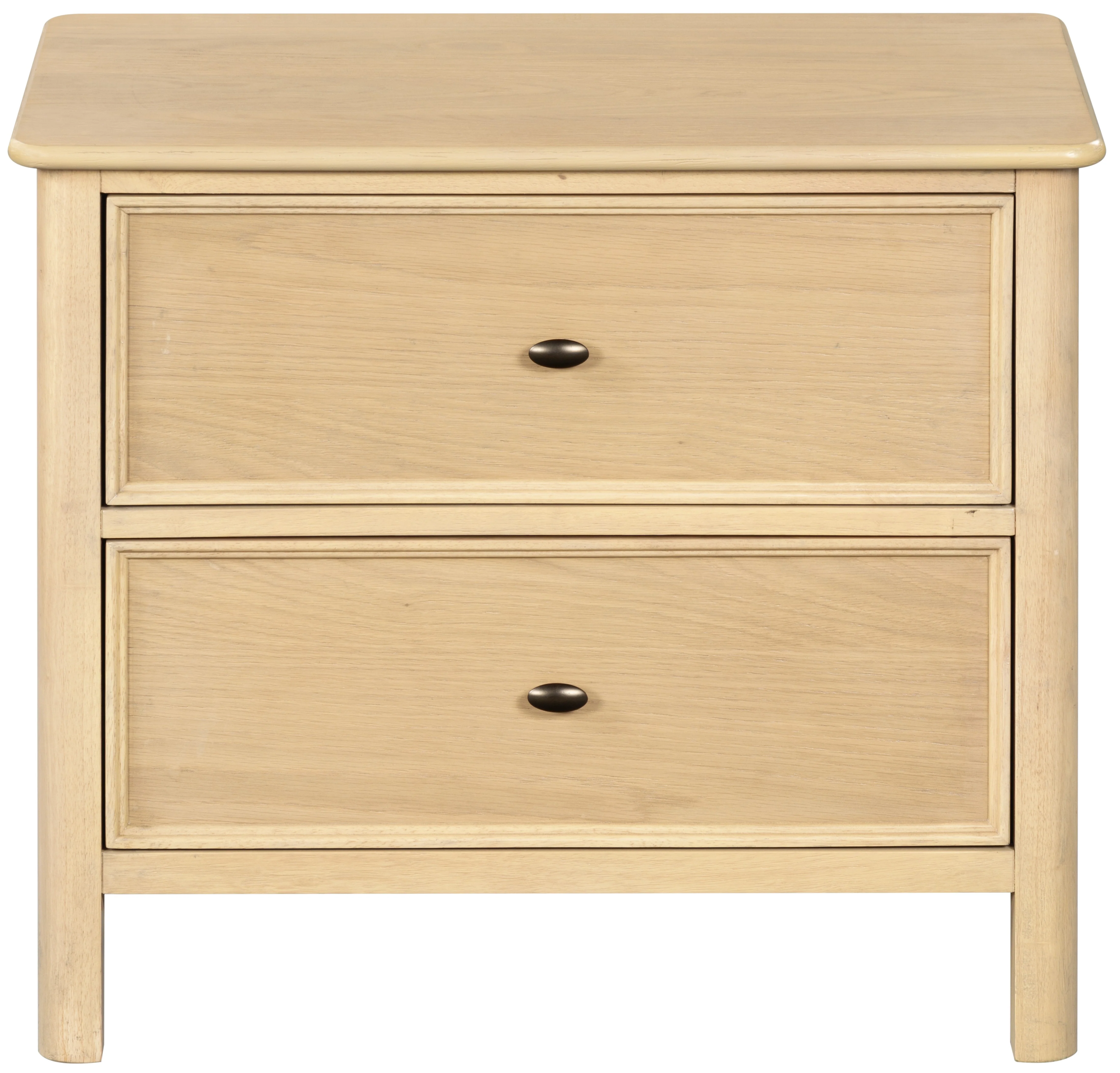 Hannaleigh 2 Drawer Wood Nightstand - Image 8