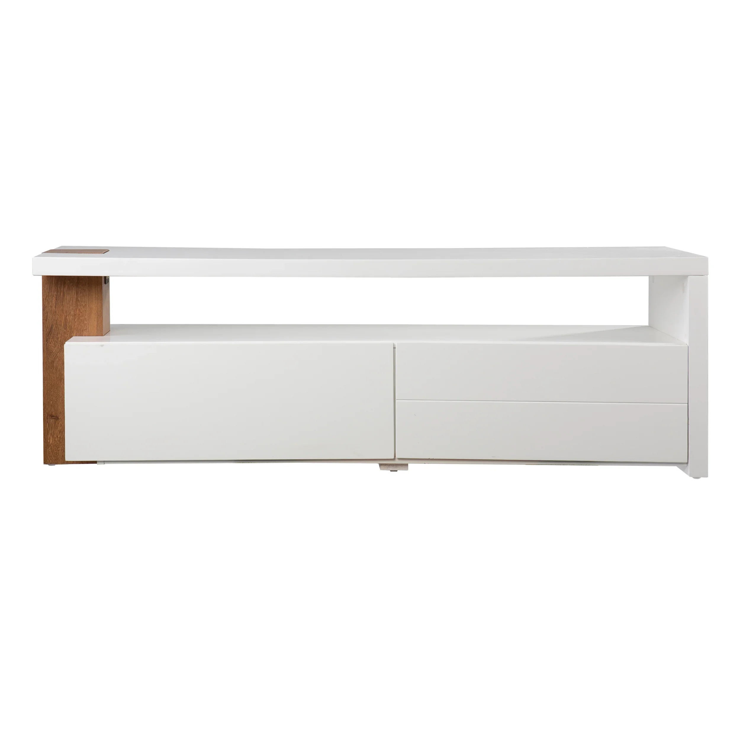 Harliston Contemporary Media Stand w/ Storage - Image 3