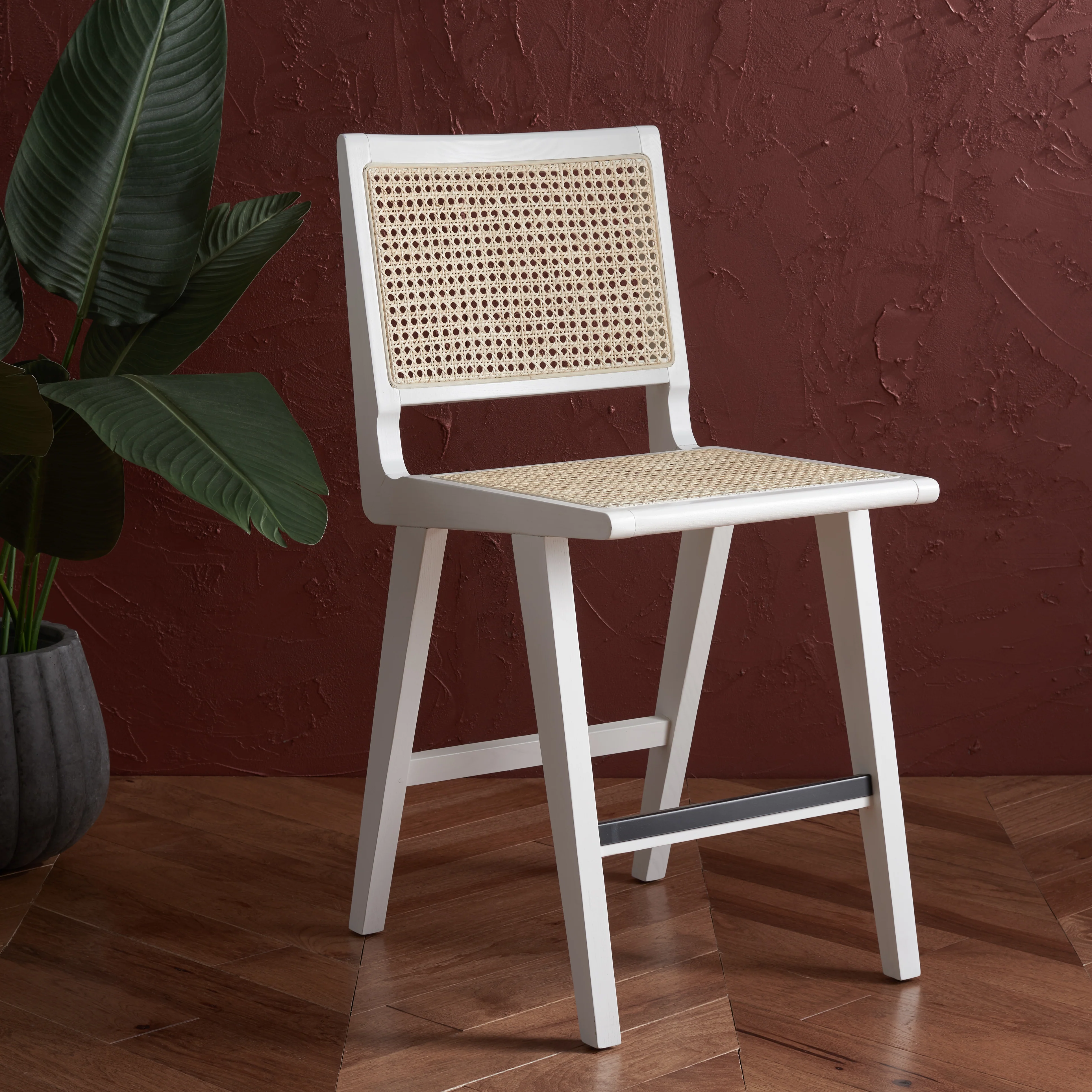 Hattie French Cane Counter Stool - Image 24