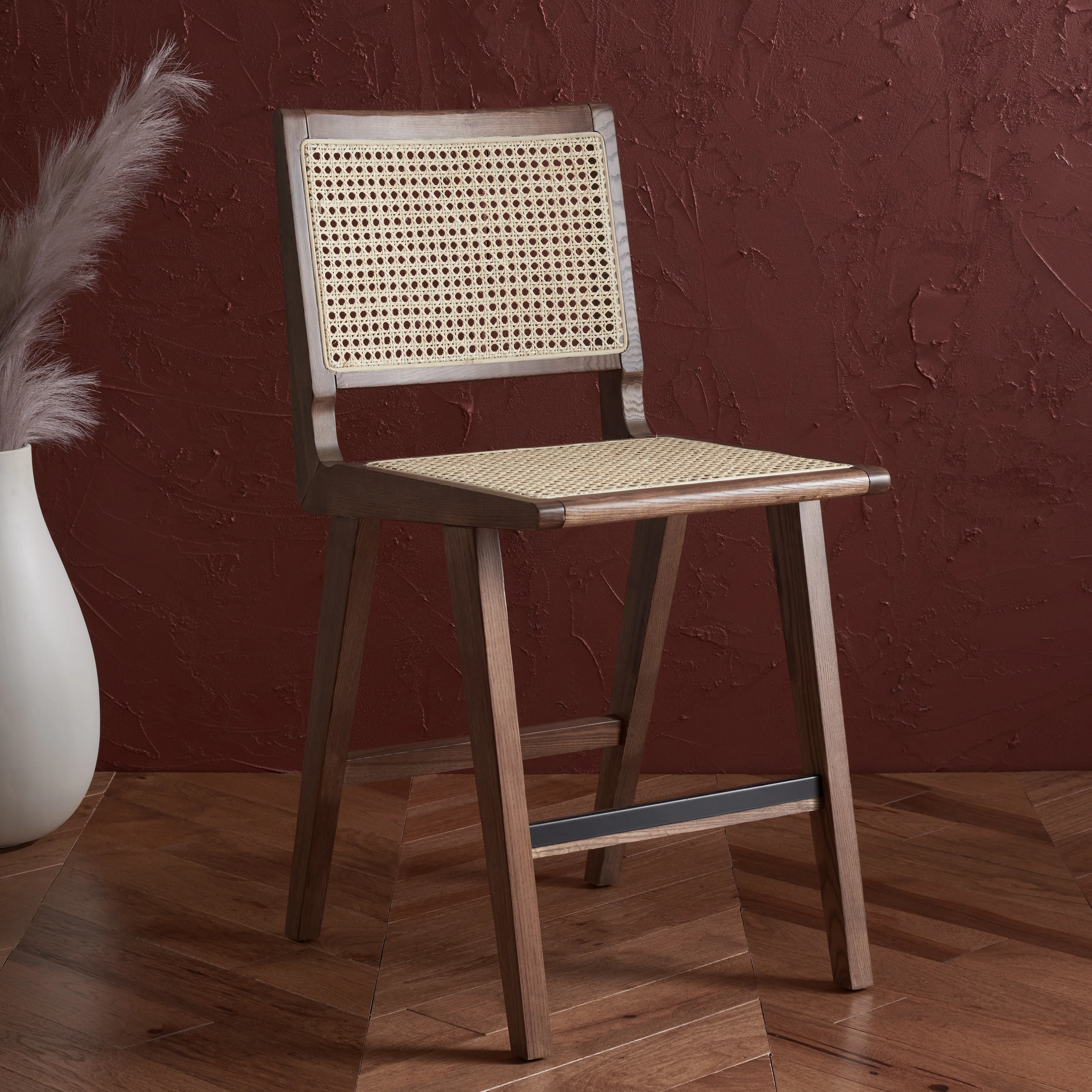 Hattie French Cane Counter Stool - Image 34