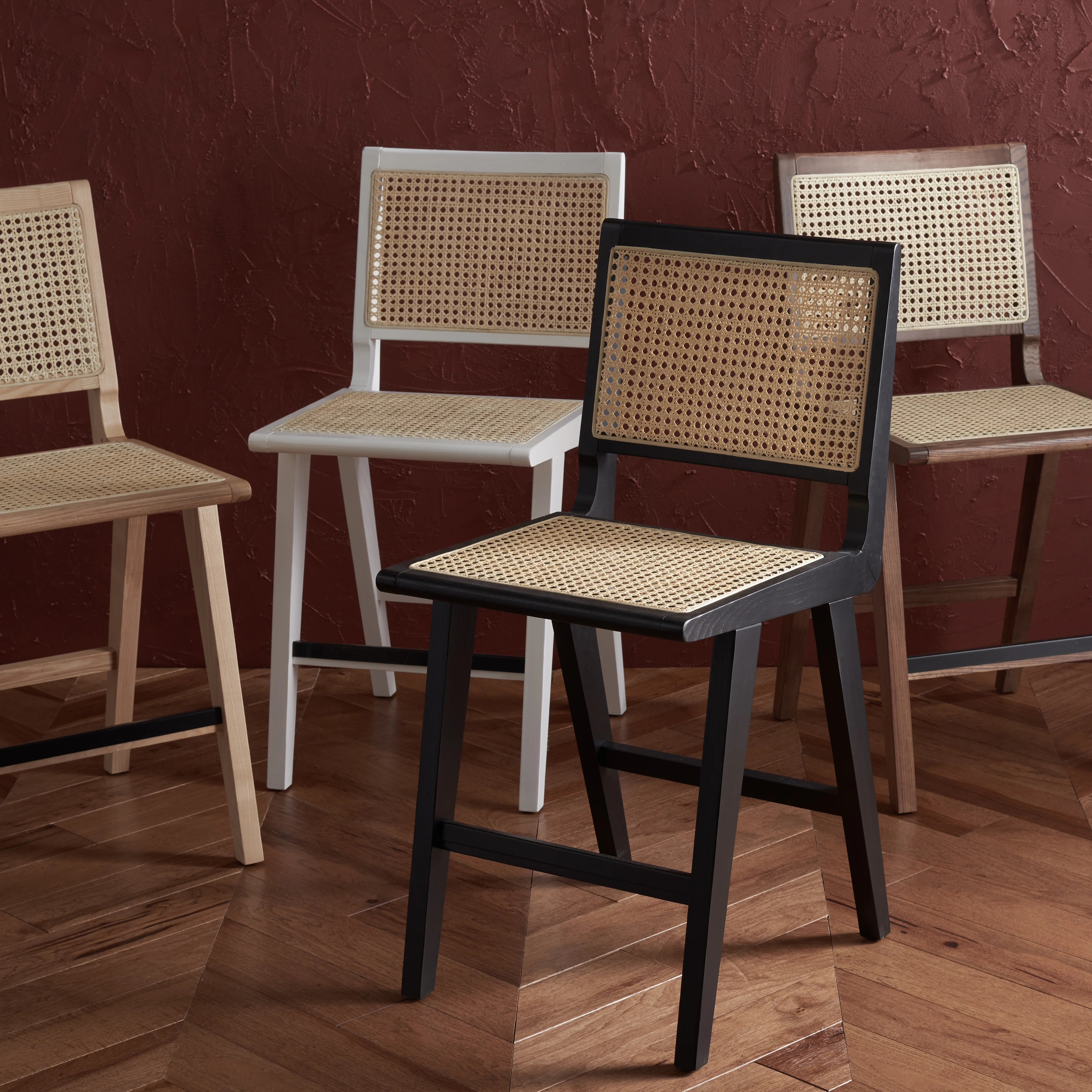 Hattie French Cane Counter Stool - Image 8