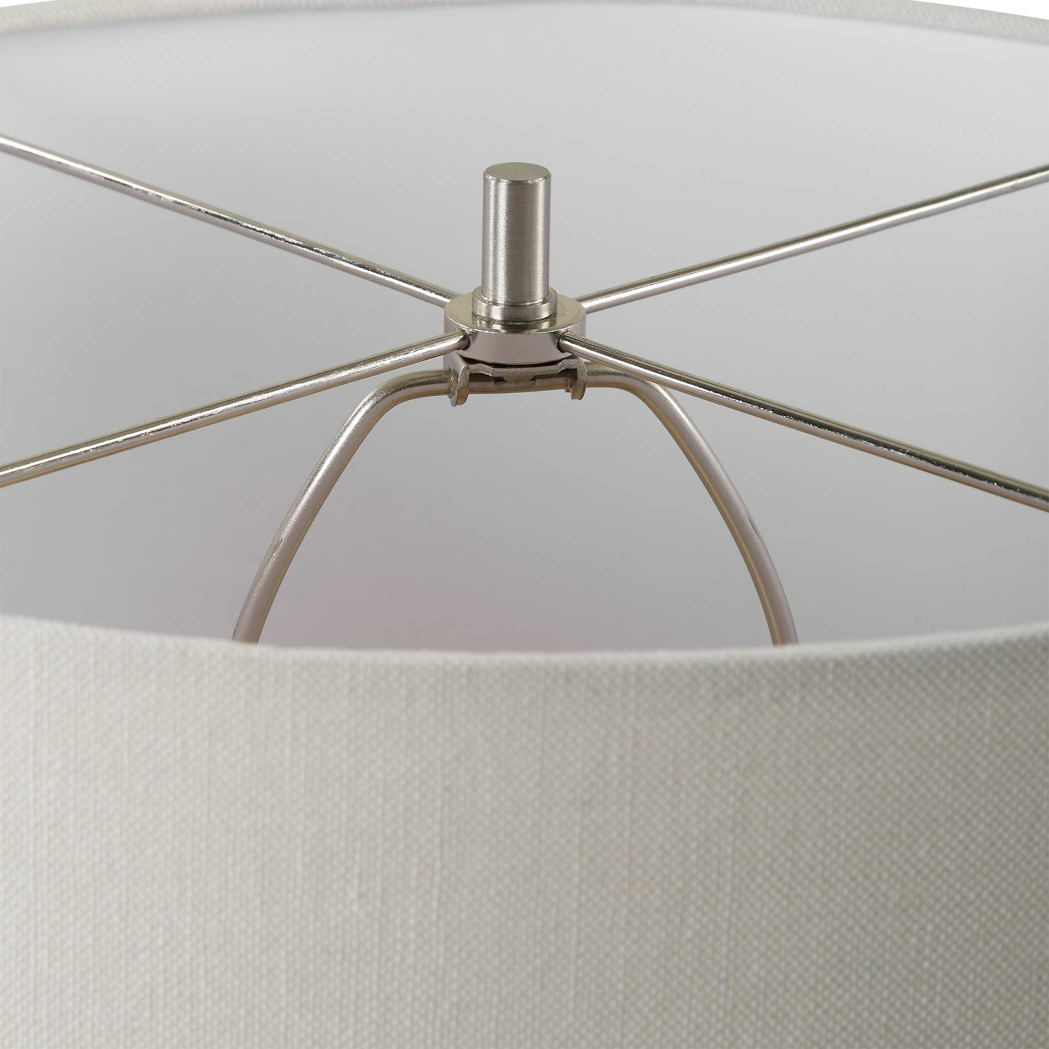 Haven White Glaze Table Lamp - Image 6